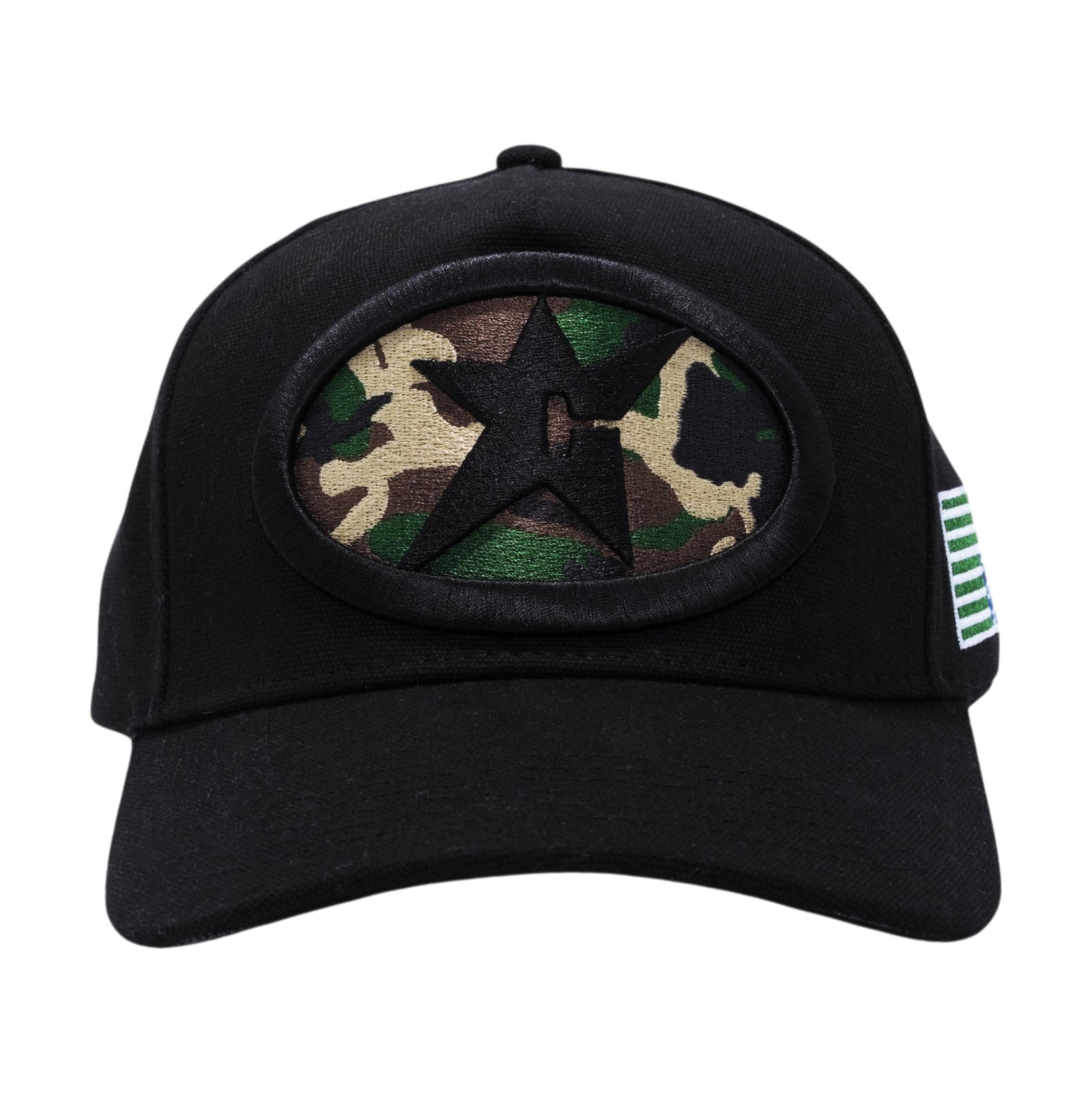 Carpet Camo C Star Hat Black - Venue Skateboards