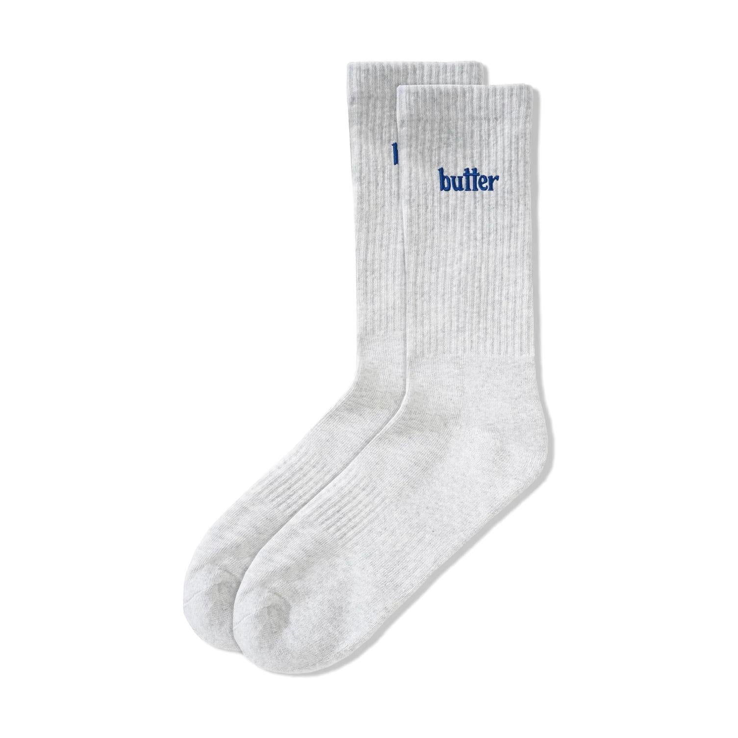 Butter Basic Socks Ash Grey - Venue Skateboards