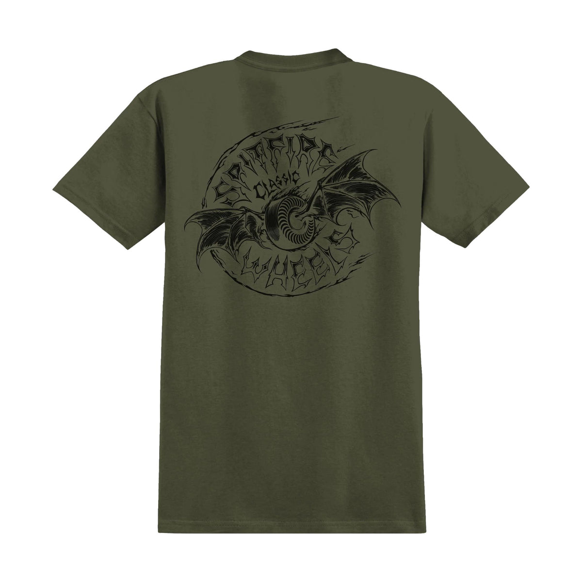 Spitfire Batwing Classic Tee Military Green