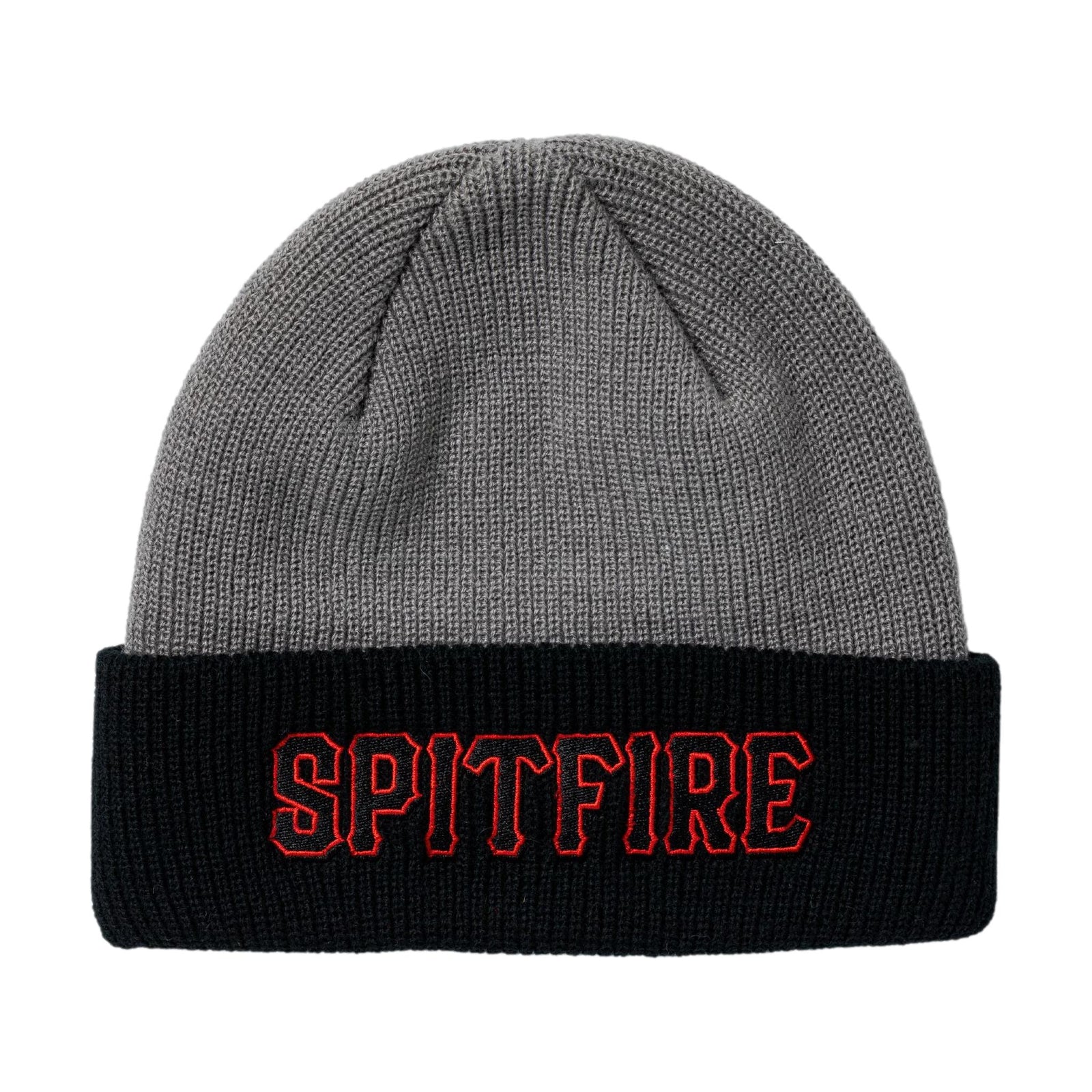 Spitfire Spitball Cuff Beanie Charcoal - Venue Skateboards