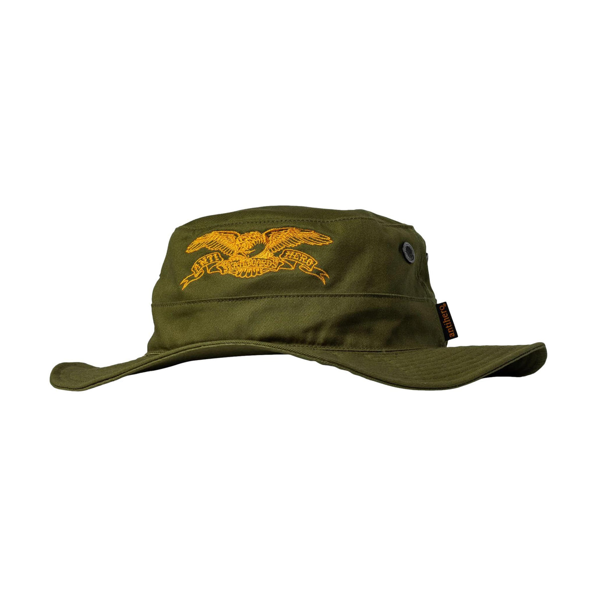 Anti Hero Basic Eagle Boonie Hat Olive/Orange - Venue Skateboards