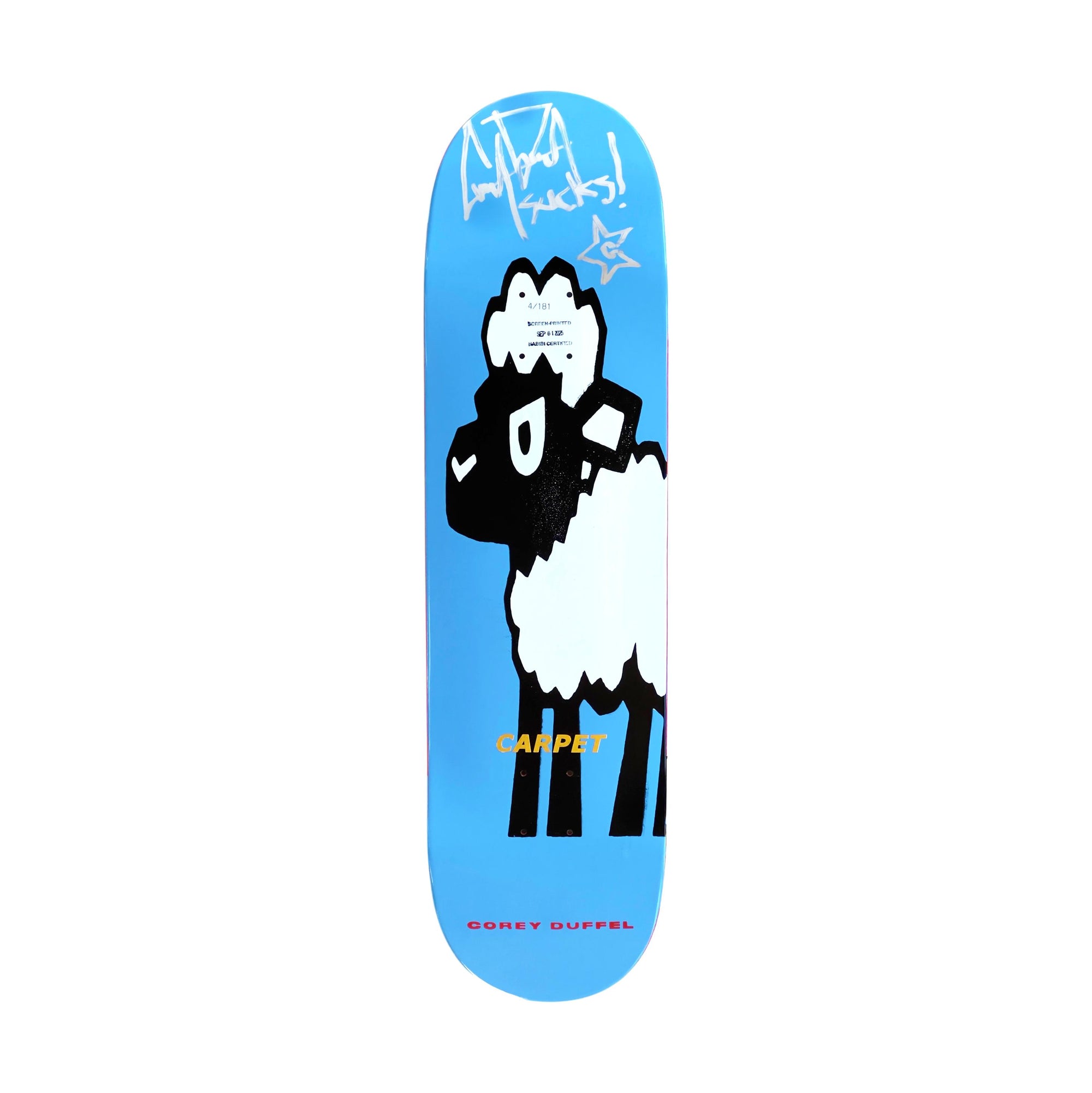 Carpet Company Corey Duffel Guest Pro Deck 8.25 - Venue Skateboards