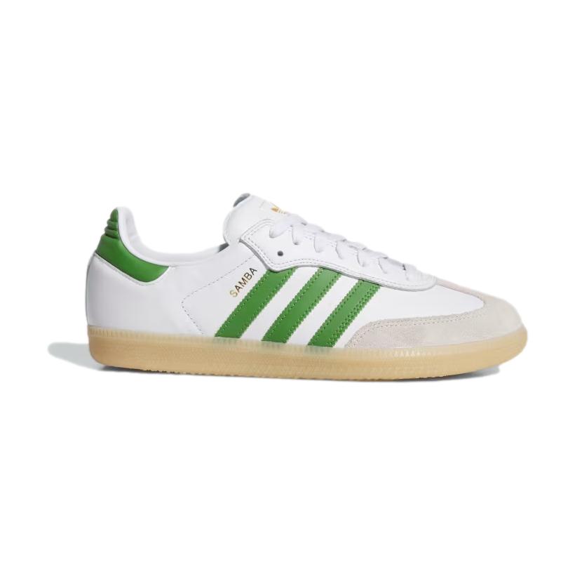 Adidas Samba Adv Cloud White/Crew Green/Gum - Venue Skateboards