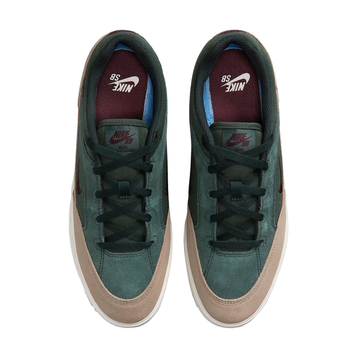 Nike SB Malor Seaweed/Khaki/Phantom/Burgundy Crush - Venue Skateboards