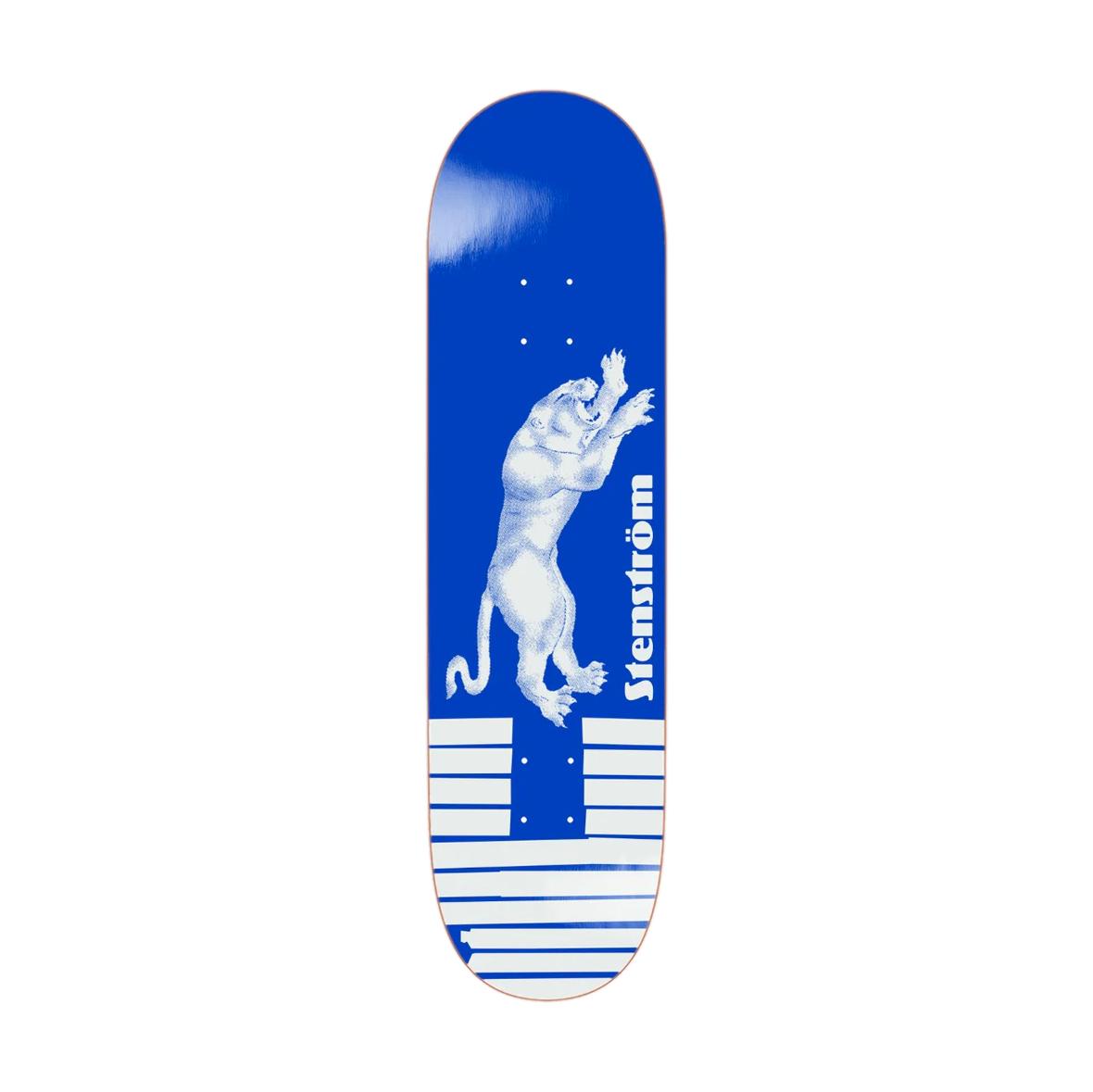 Polar David Stenström Tape & Panther (Blue) (Short) 8.5" Deck - Venue Skateboards