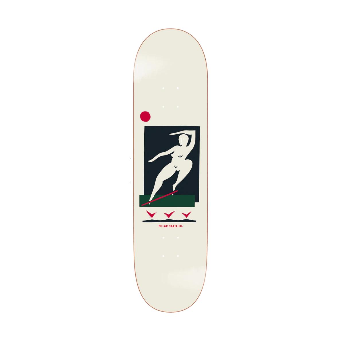 Polar Bs Smith (Cream) 9" Deck - Venue Skateboards