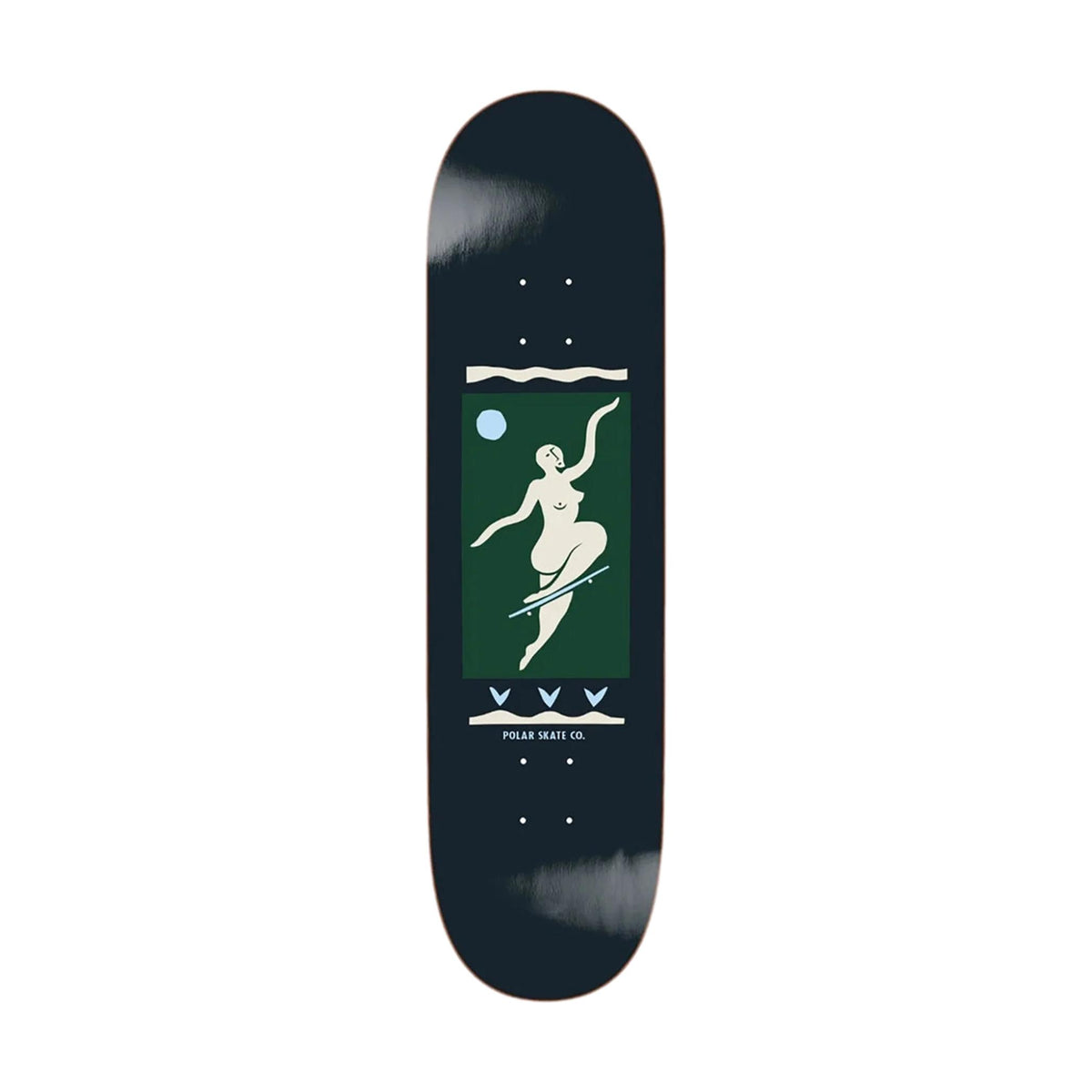 Polar No Comply (Charcoal) 8.25&quot; Deck - Venue Skateboards