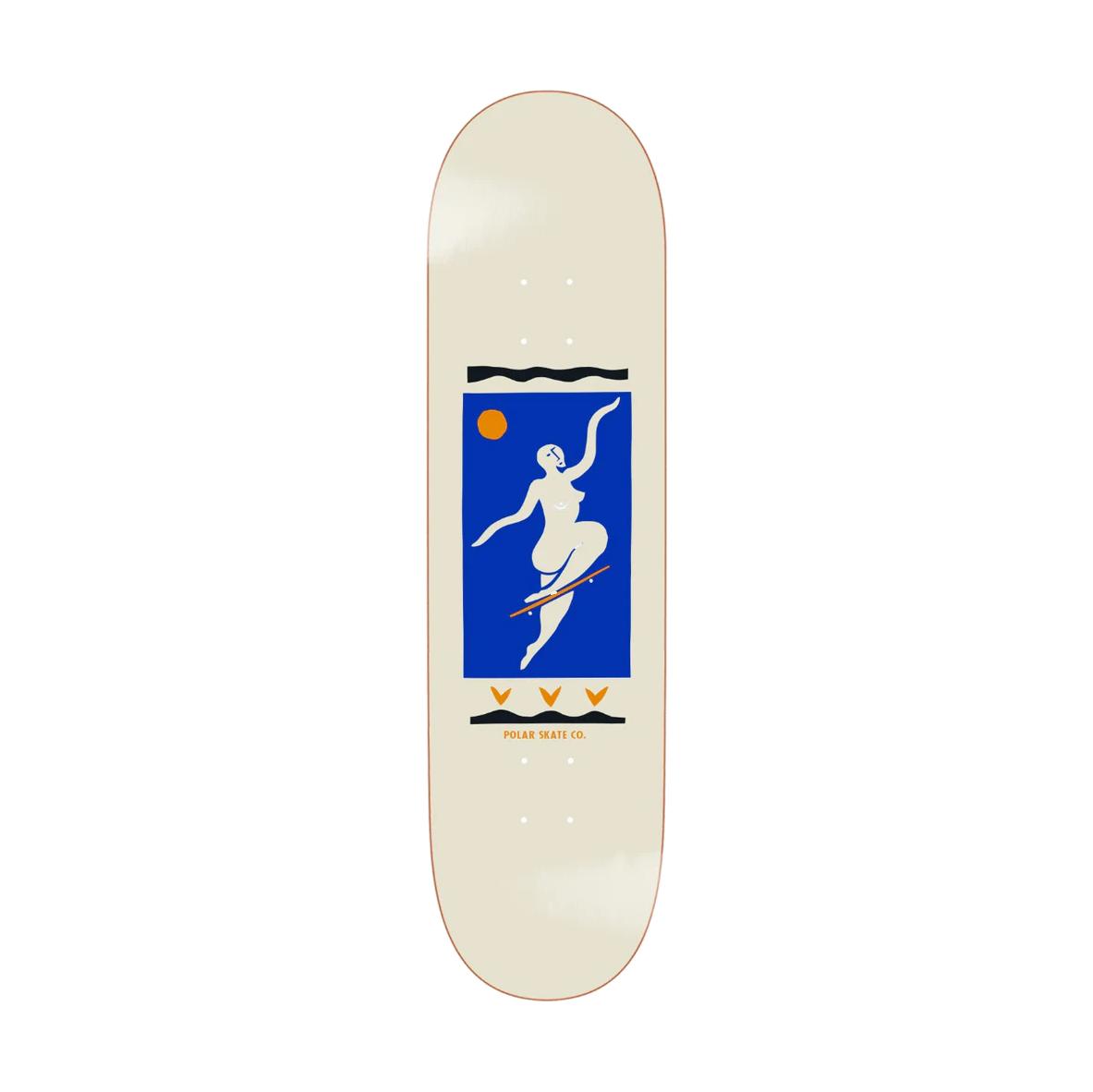 Polar No Comply (Cream) 8.75" Deck - Venue Skateboards