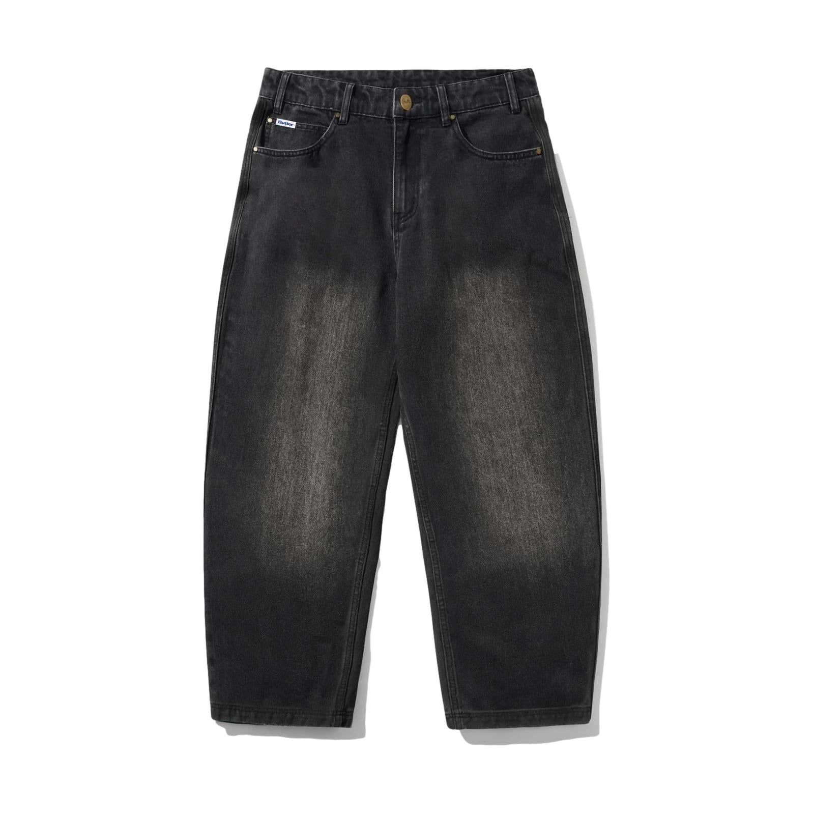 Butter Spike Denim Jeans Faded Black - Venue Skateboards