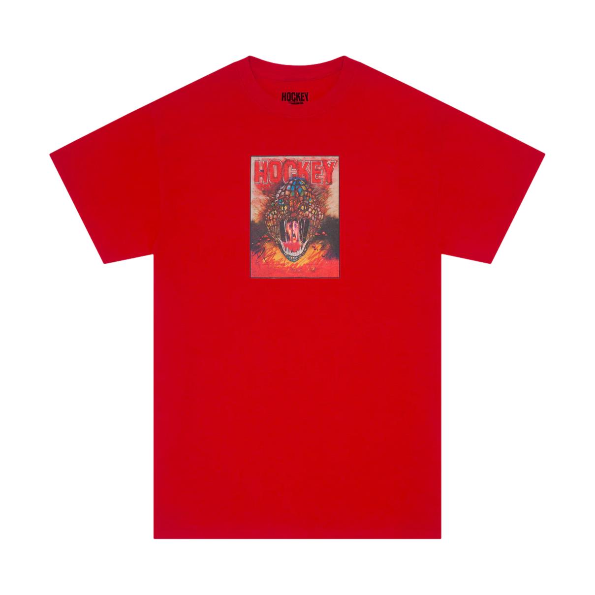 Hockey War On Mice Tee Red - Venue Skateboards