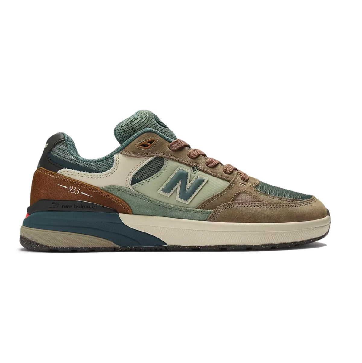 New Balance Andrew Reynolds 933 Brown/Green - Venue Skateboards