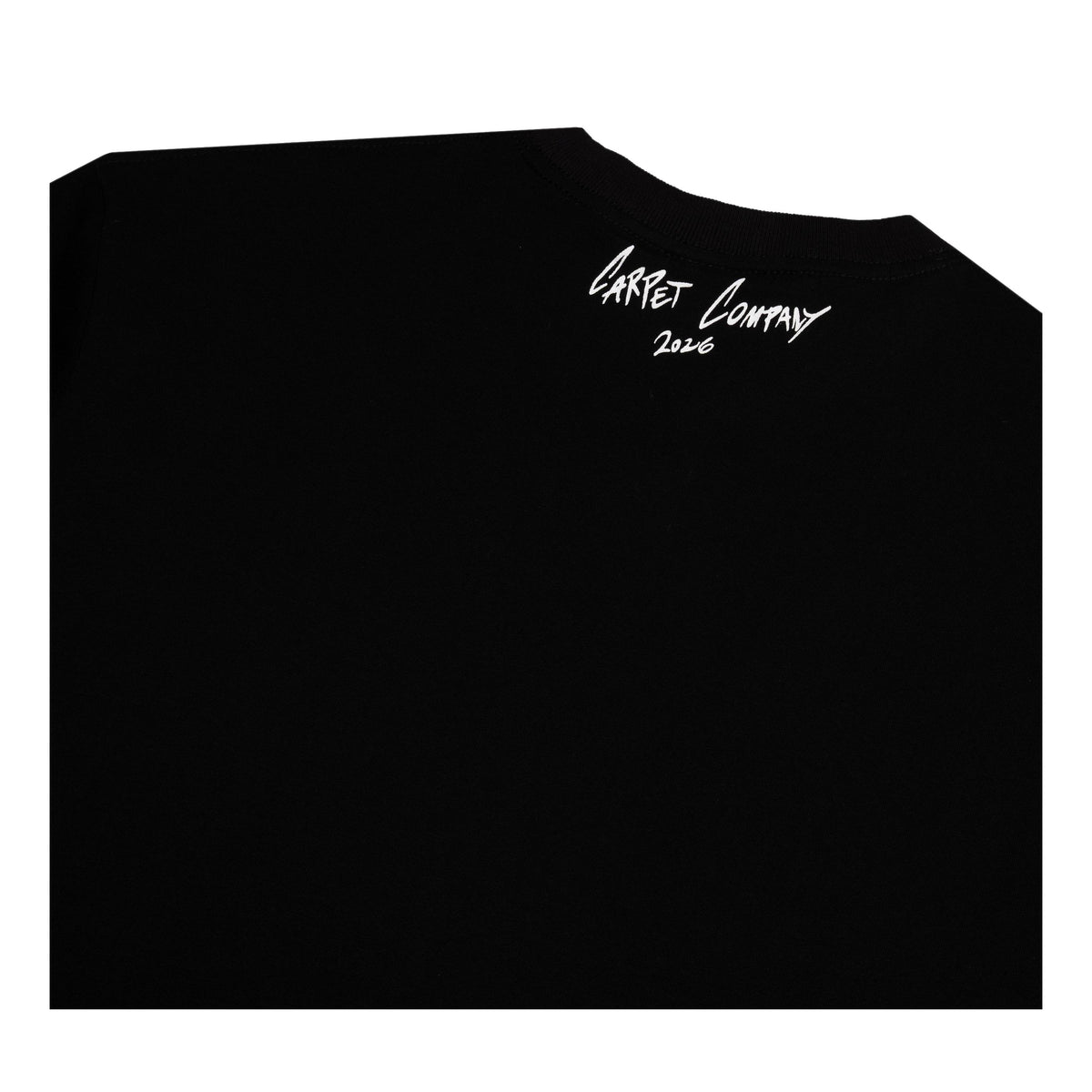 Carpet C-Star Metallic Tee Black - Venue Skateboards