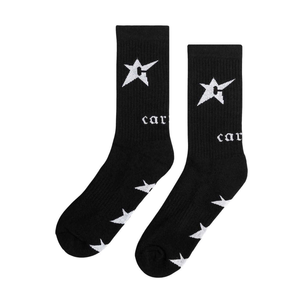 Carpet C-Star Sock Black/Grey - Venue Skateboards