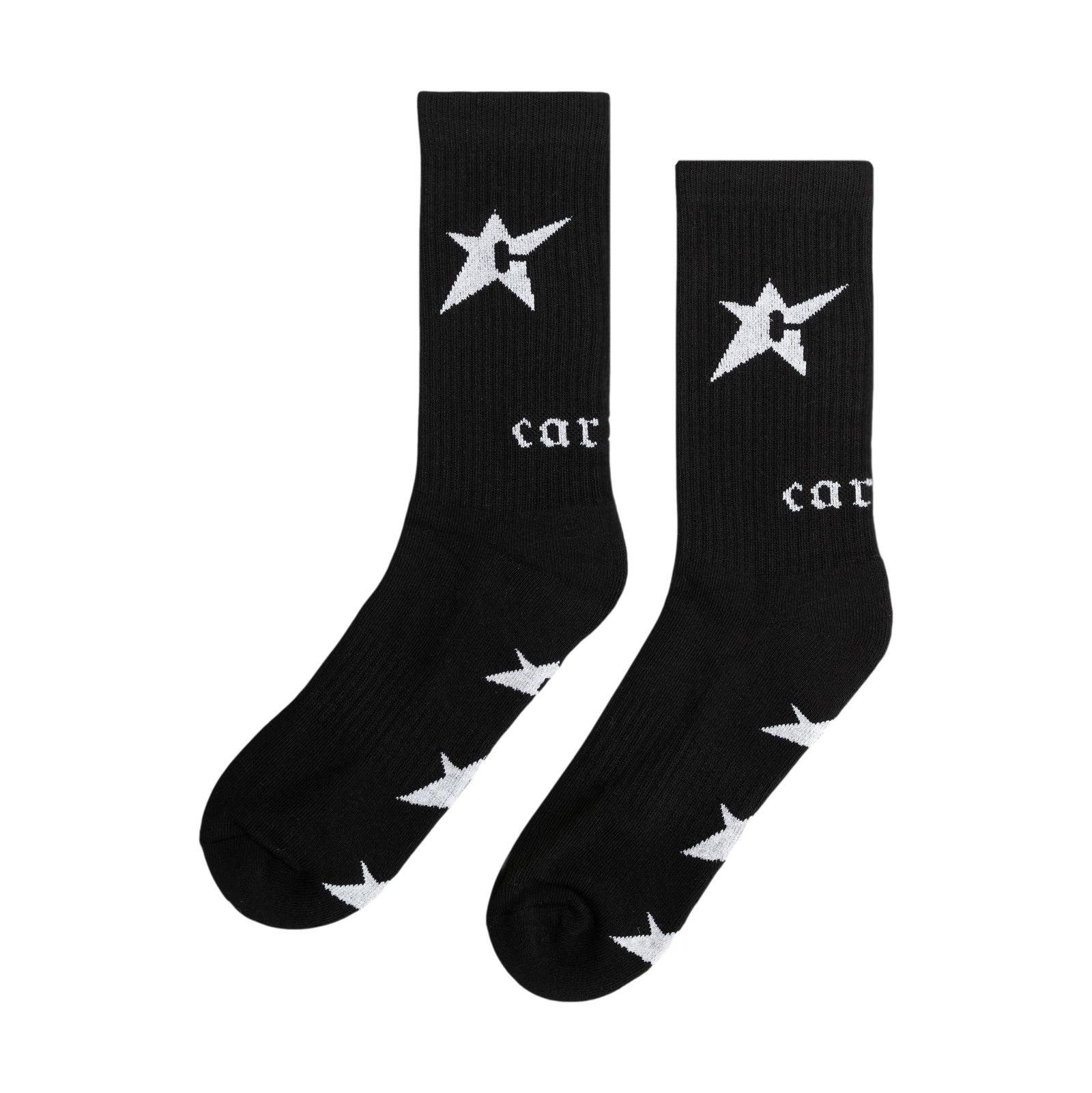 Carpet C-Star Sock Black/Grey - Venue Skateboards