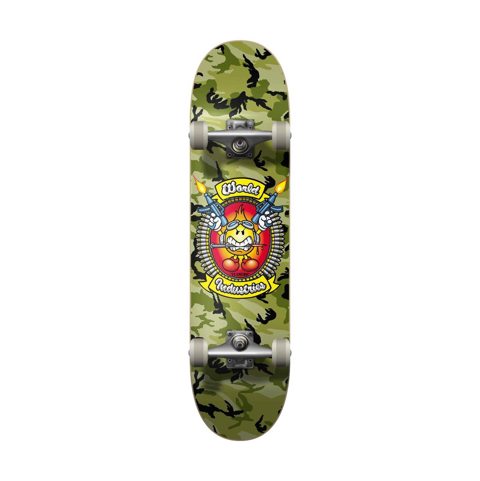 World Industries Flameboy 7.5" Camo Complete - Venue Skateboards