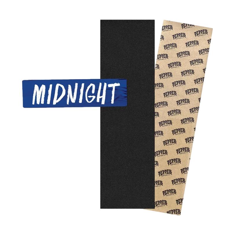 Pepper Midnight Black Griptape - Venue Skateboards