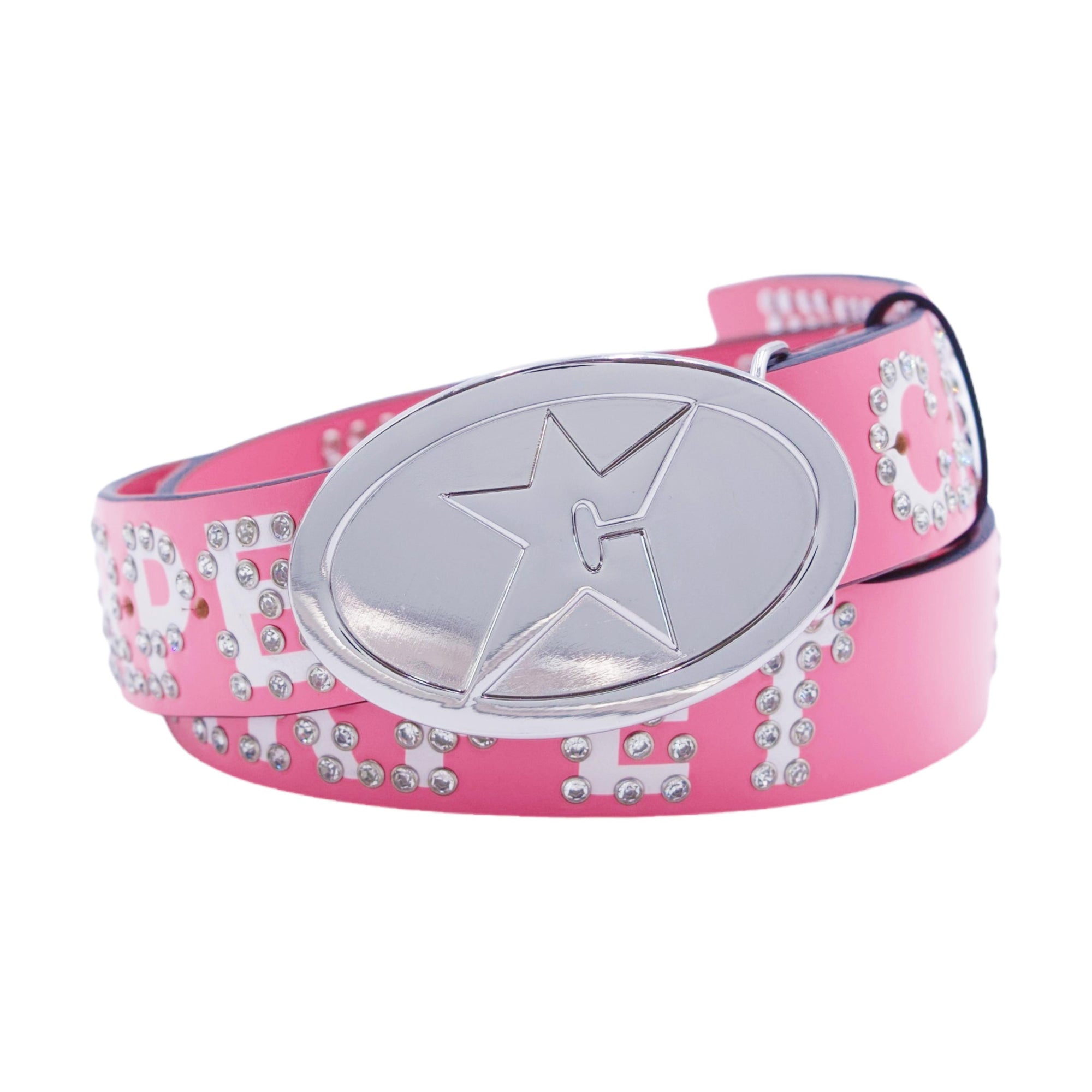 Carpet Company Leather Belt w/Buckle Pink - Venue Skateboards