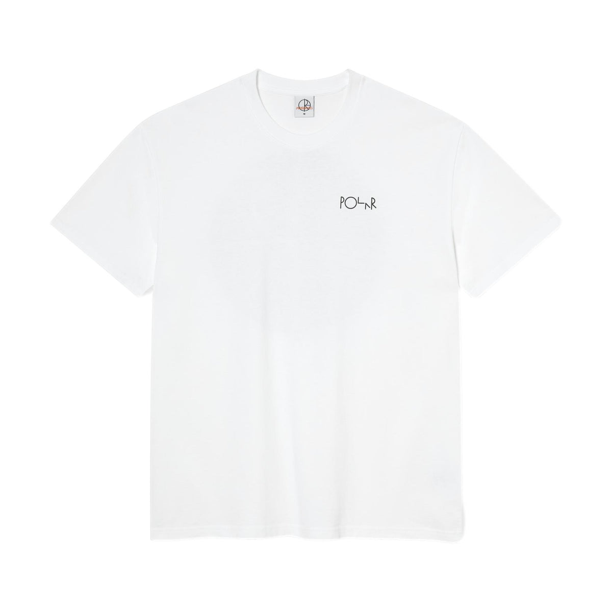 Polar Burnside 2084 Fill Logo Tee White - Venue Skateboards