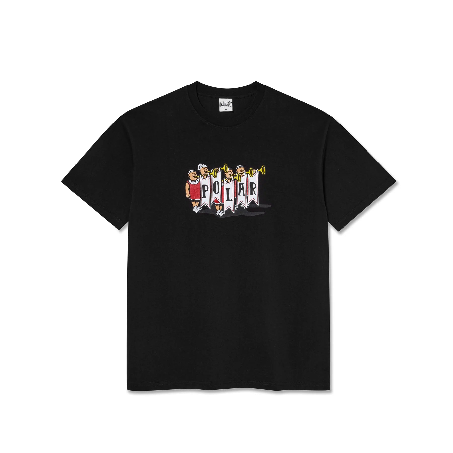 Polar Trumpets Tee Black - Venue Skateboards