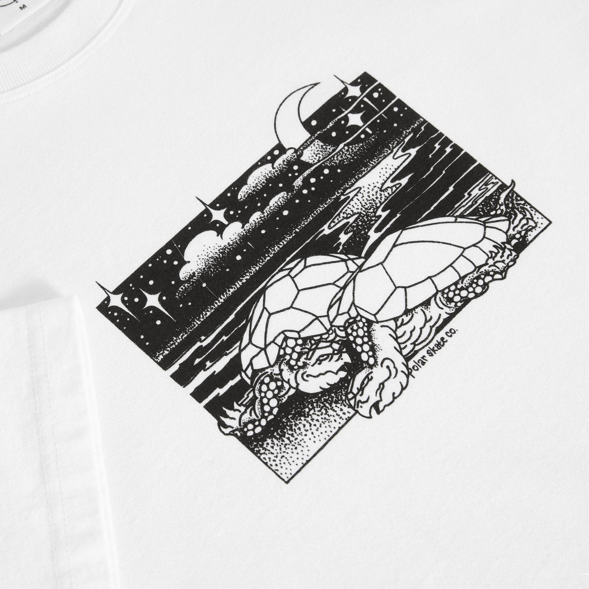 Polar Turtle Town Tee White - Venue Skateboards