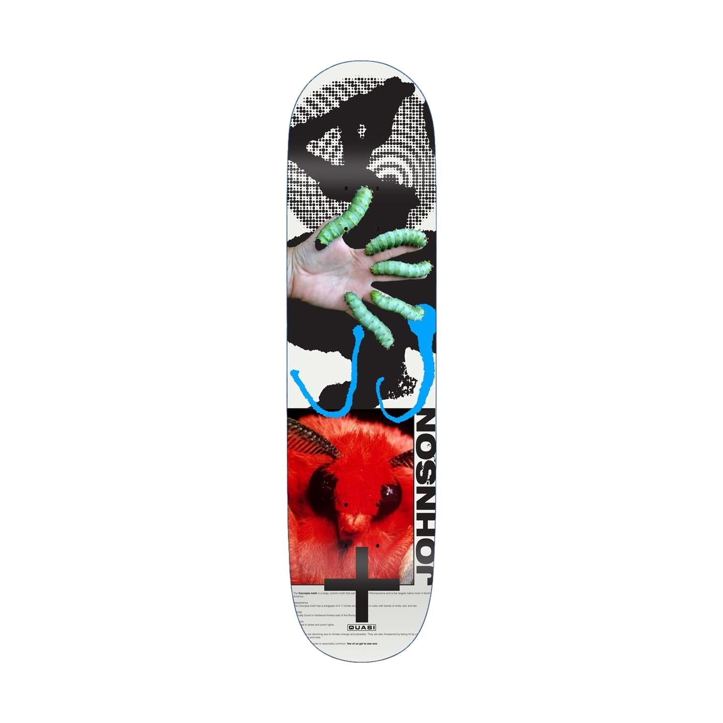 Quasi Johnson Mothhead 8.25" Deck - Venue Skateboards