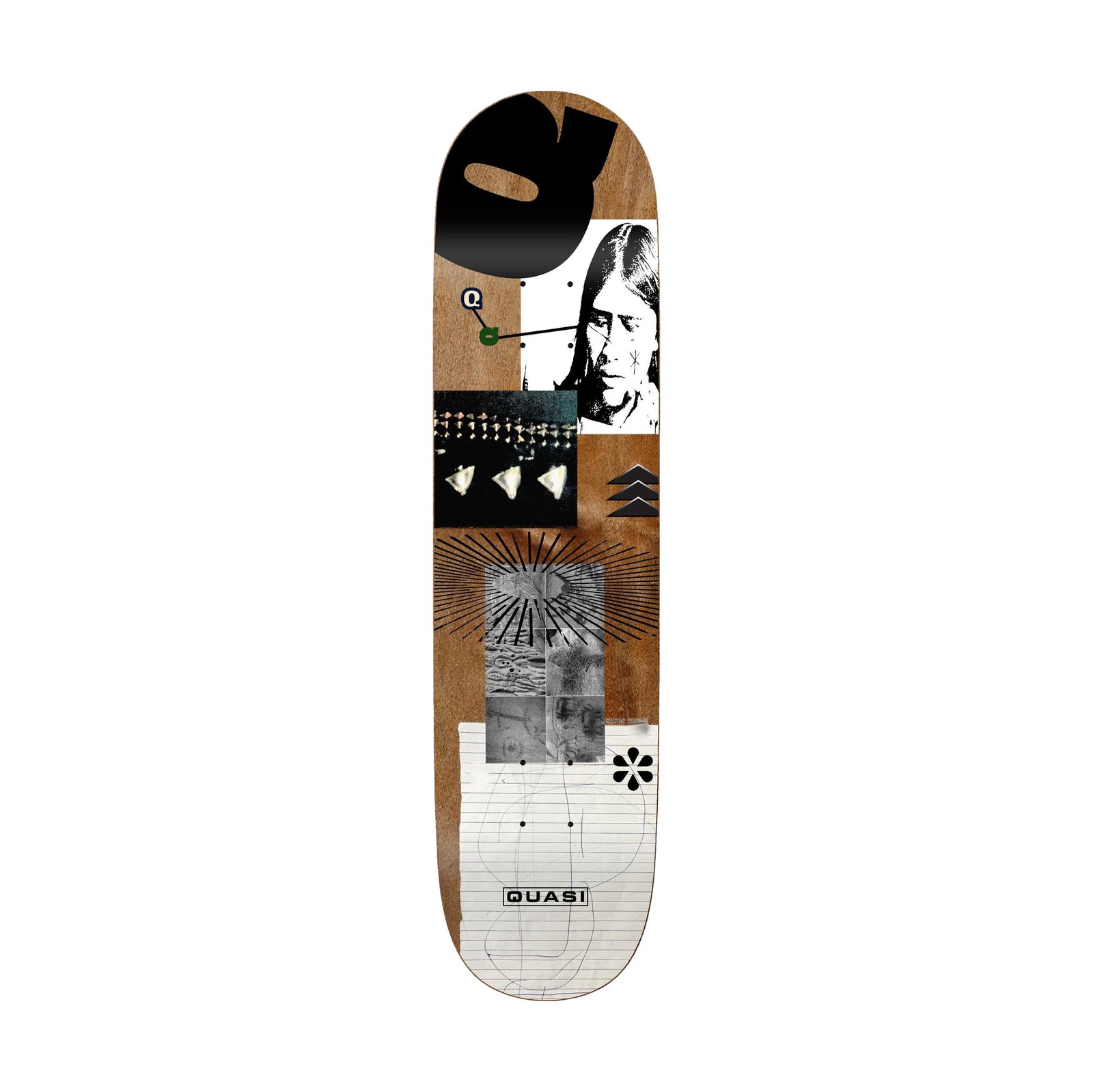 Quasi Shiprock 8" Deck - Venue Skateboards