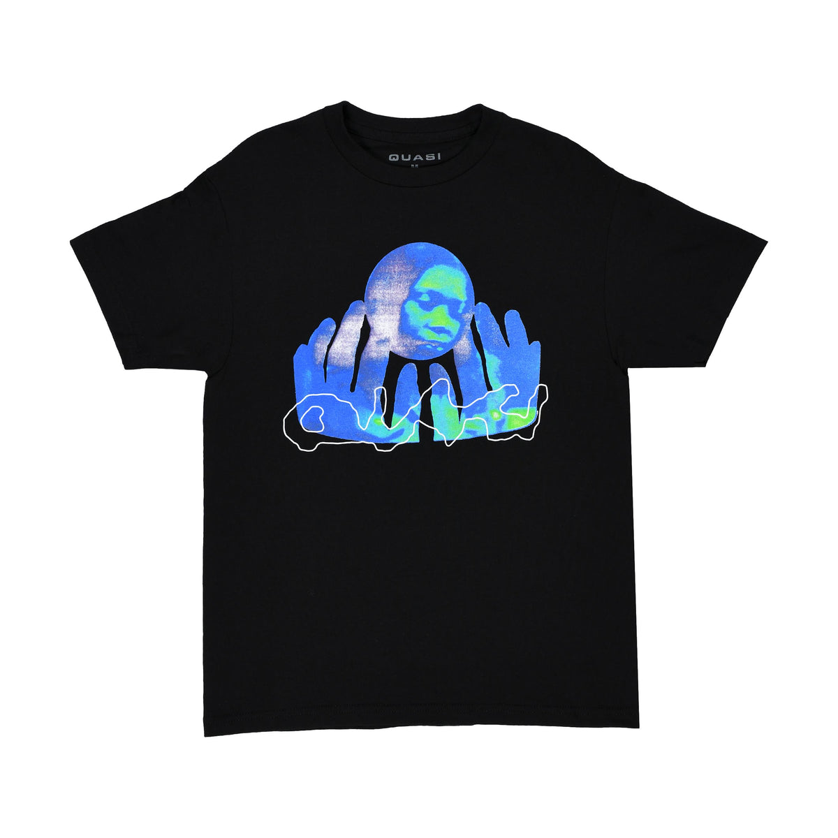 Quasi Bubble T-Shirt Black - Venue Skateboards