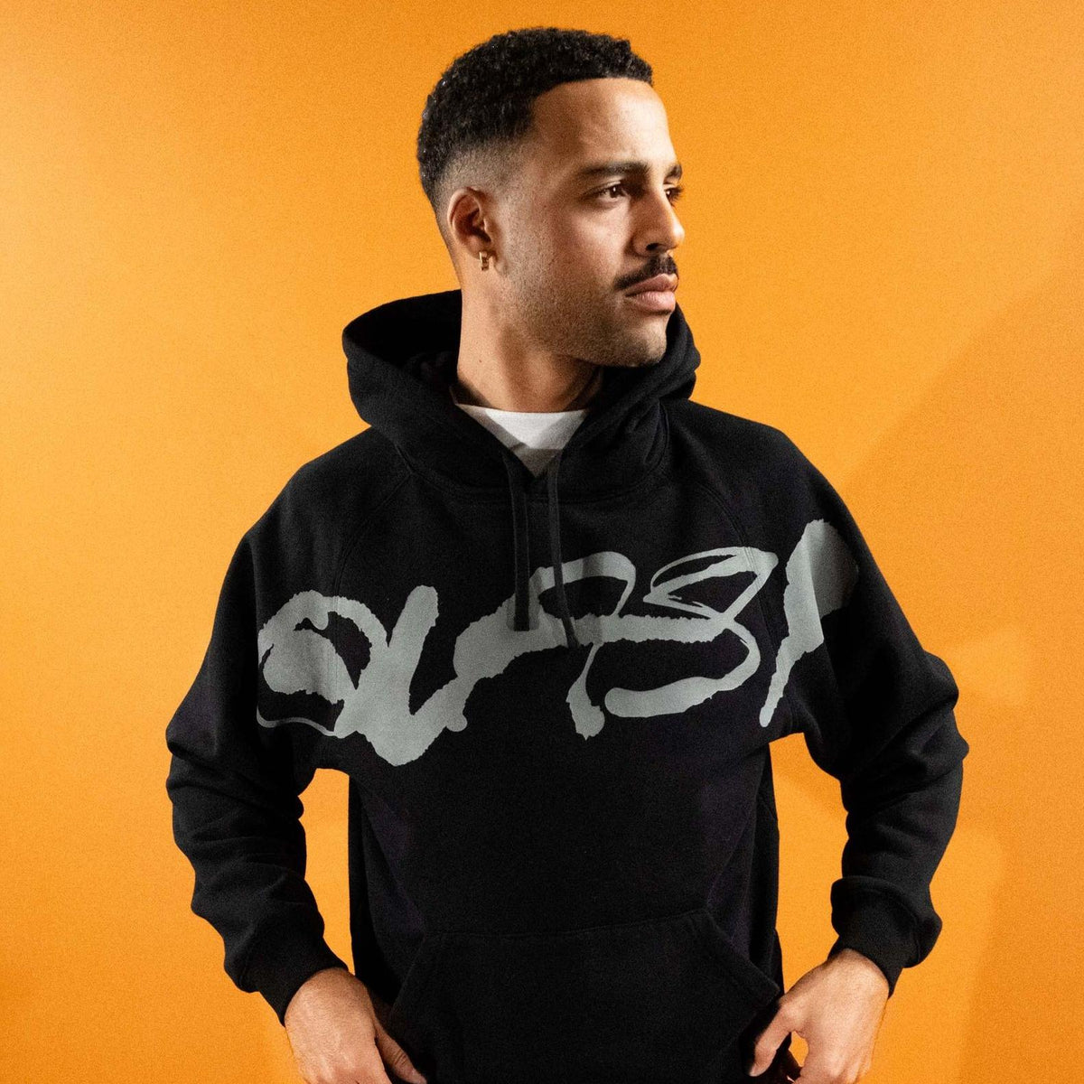 Quasi Blot Hoodie Black - Venue Skateboards
