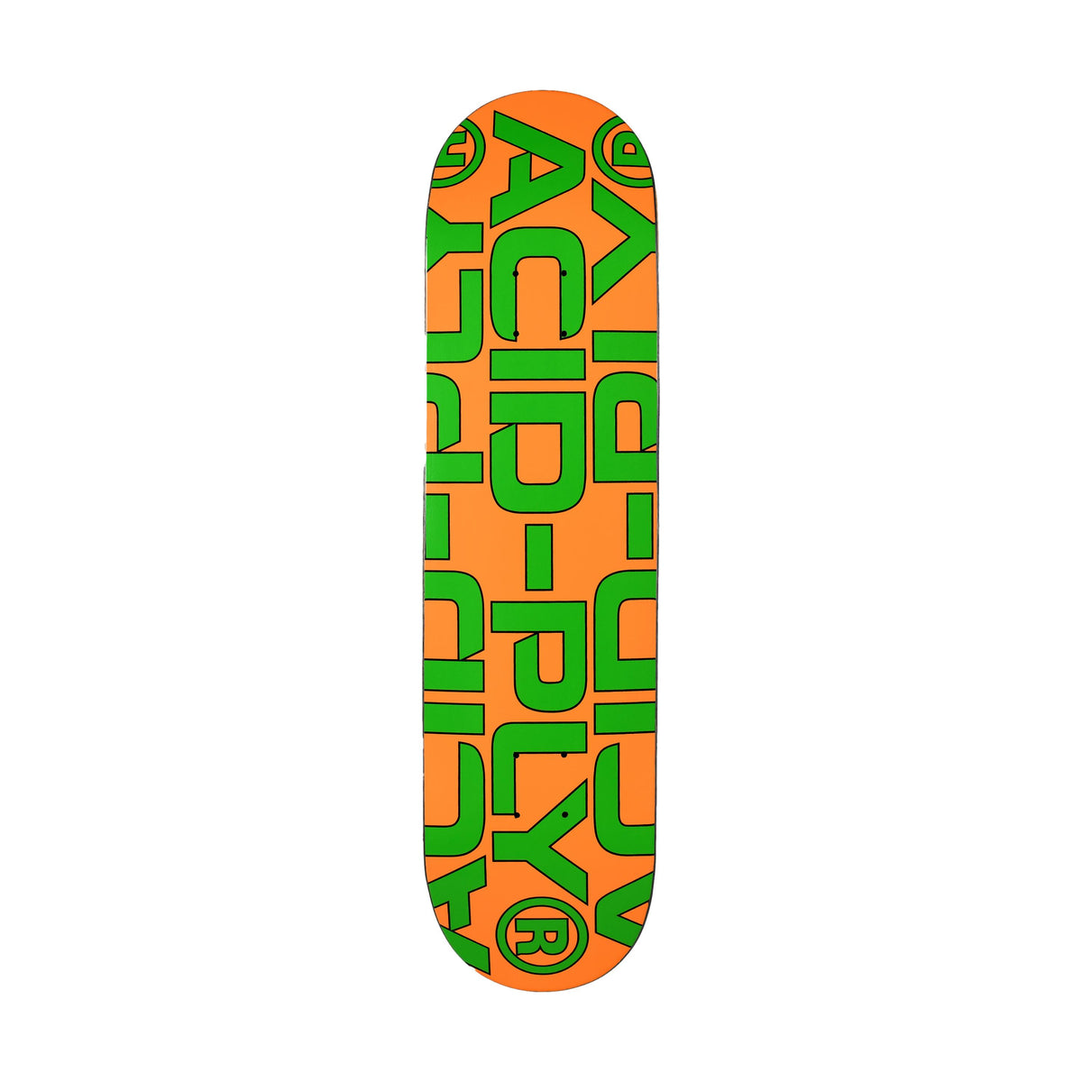 Quasi Ply Logo Orange 8&quot; Team Deck - Venue Skateboards