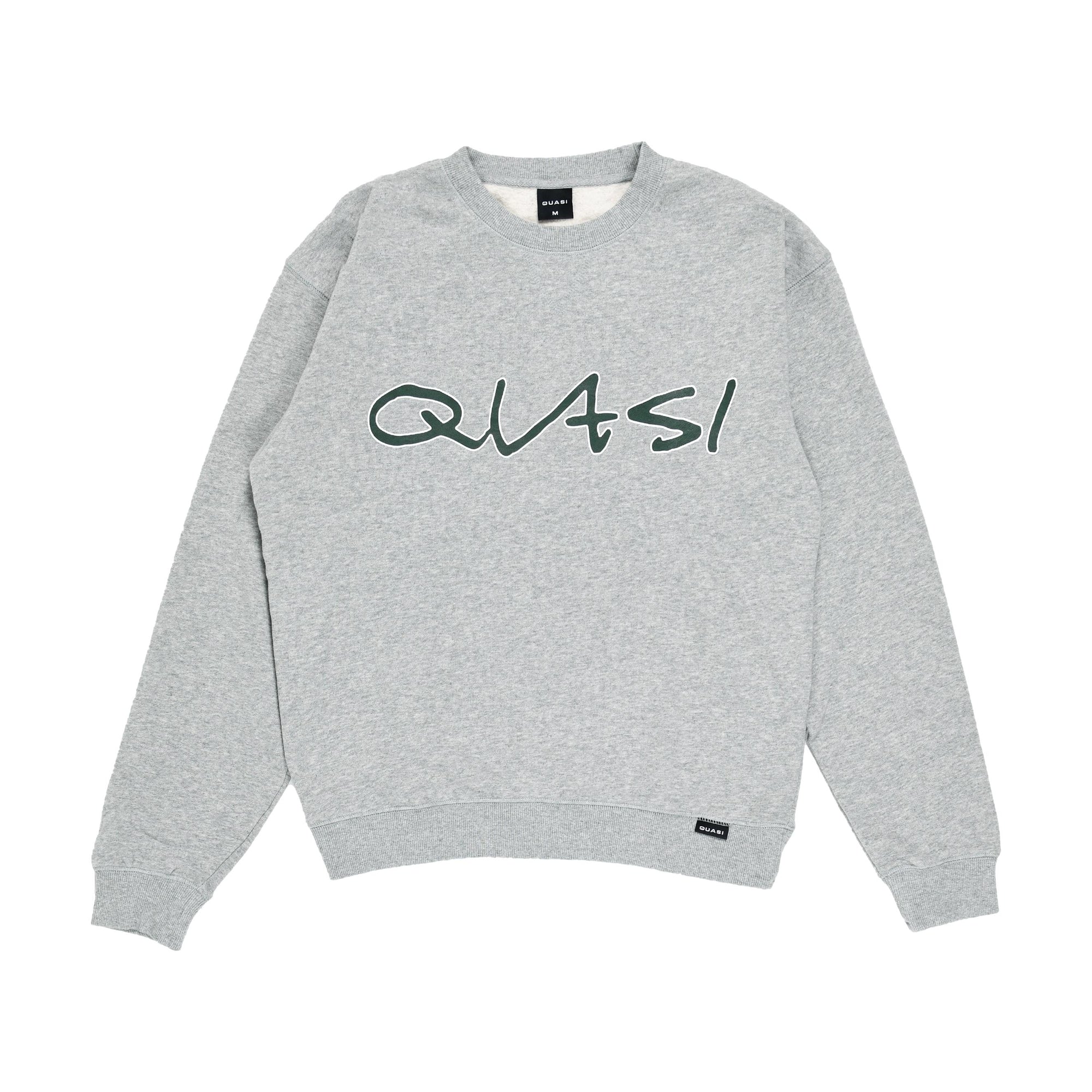 Quasi Sig Crew Heather Grey - Venue Skateboards