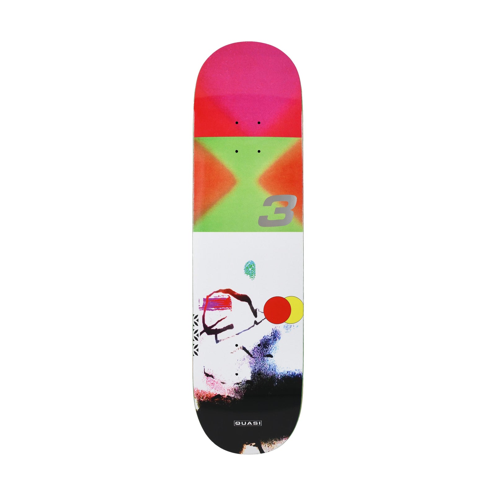 Quasi Race Track 8.125" Deck - Venue Skateboards
