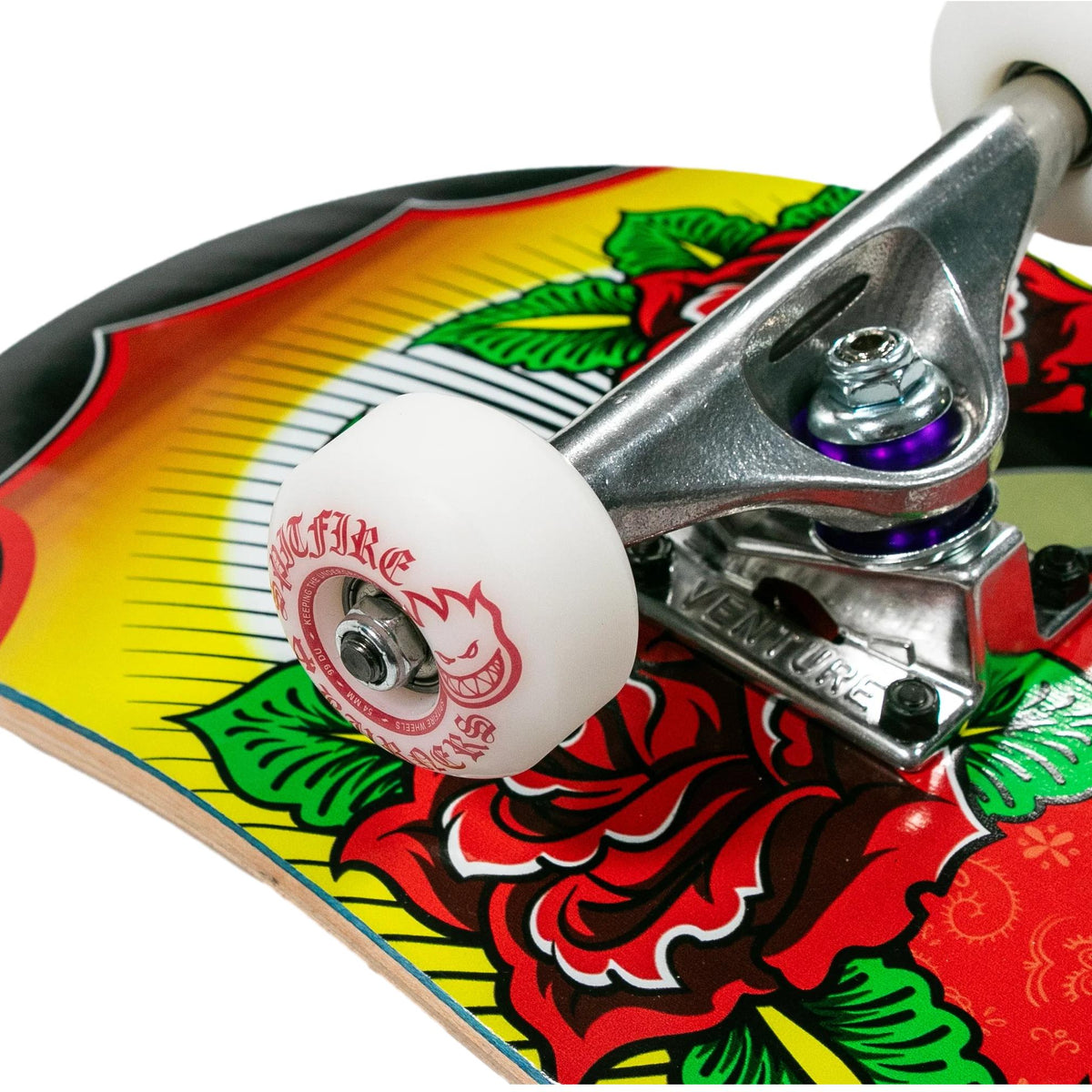 Real Deluxe Rose Oval Complete 7.75&quot; - Venue Skateboards