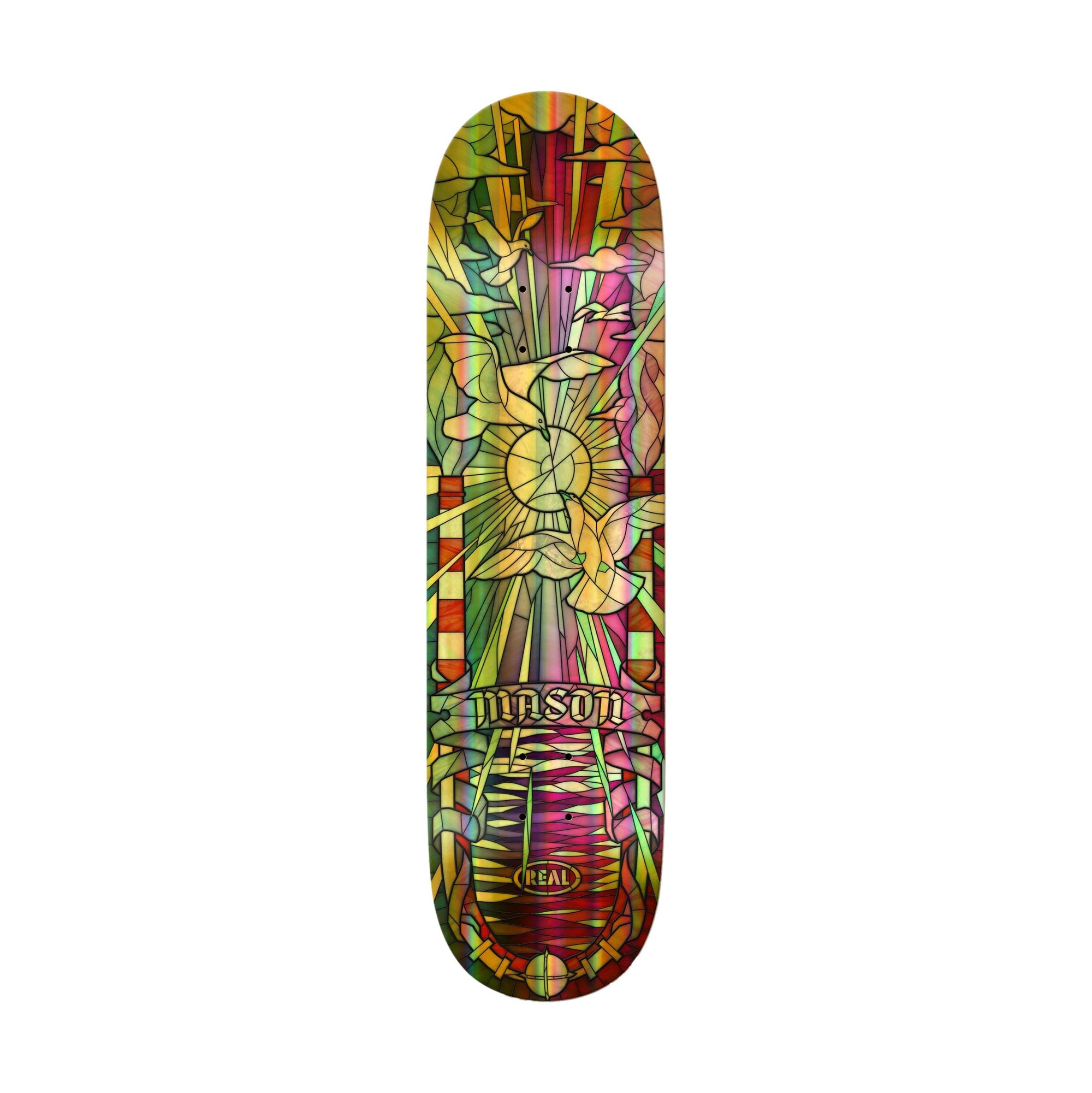 Real Mason Holographic Cathedral TF 8.25" Deck - Venue Skateboards
