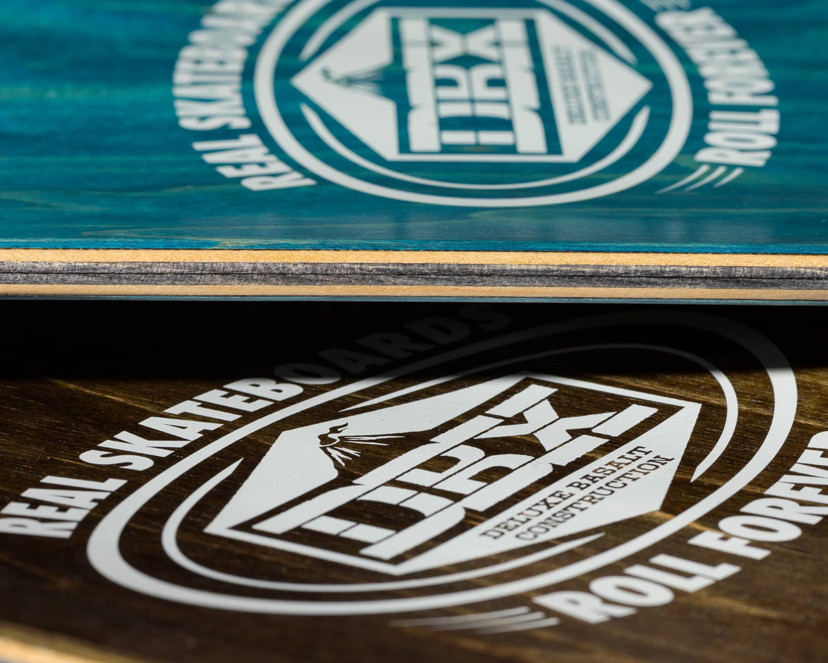 Real DBX Oval Blue Foil 8.5&quot; Deck - Venue Skateboards