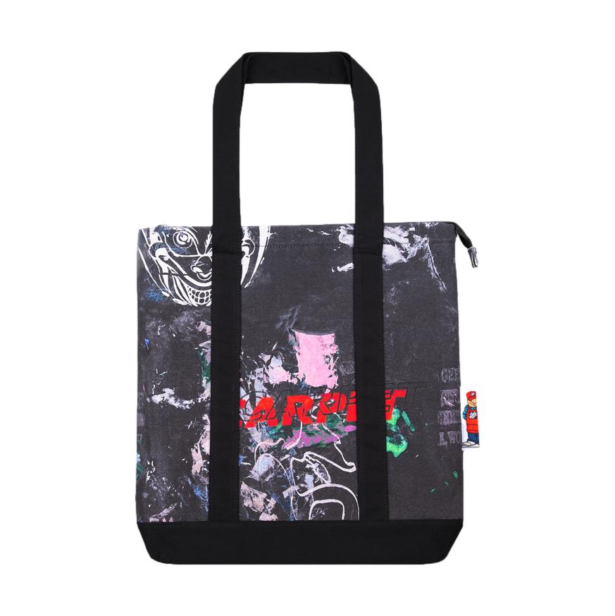 Carpet Rag Tee Canvas Tote Bag Back - Venue Skateboards