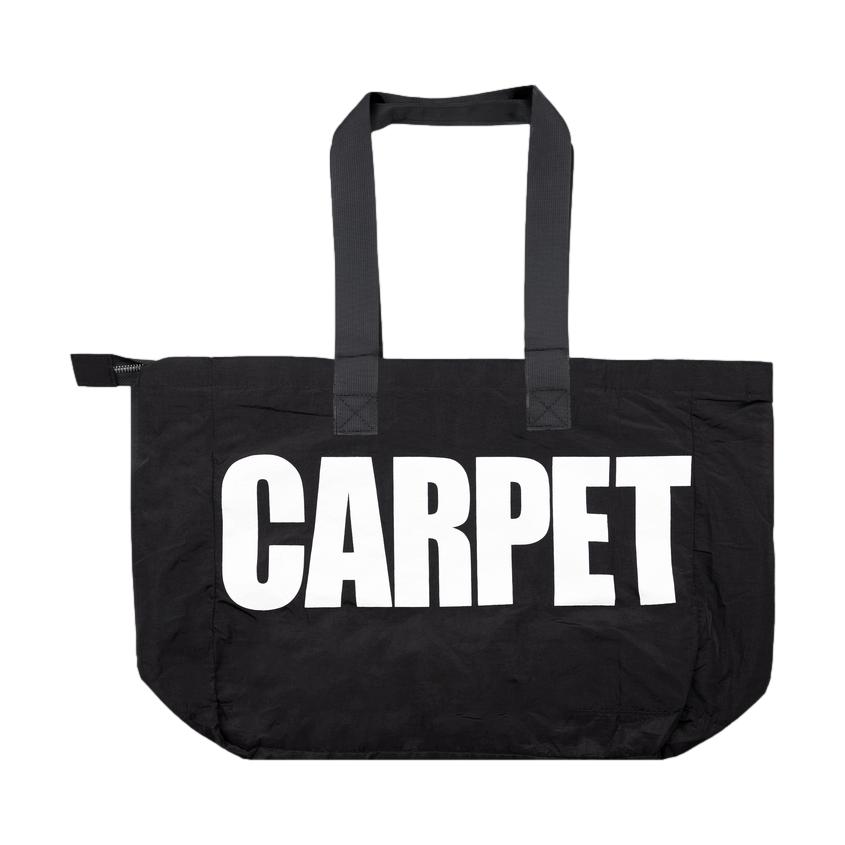 Carpet Rain Jacket Tote Bag - Black - Venue Skateboards