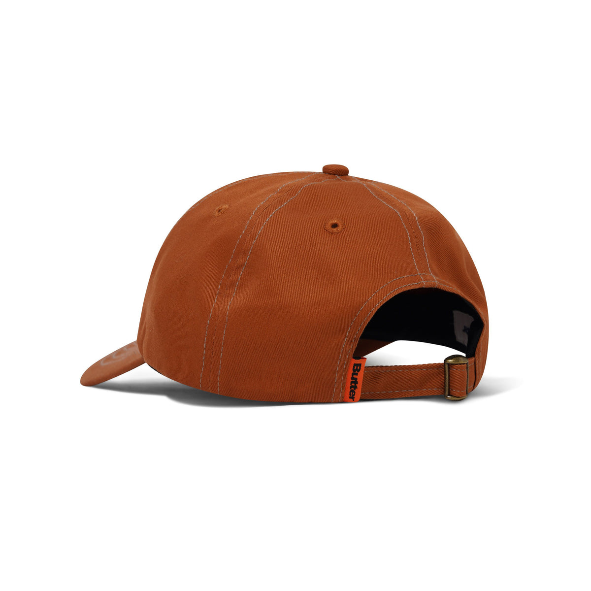 Butter Reptile Logo 6 Panel Cap Caramel - Venue Skateboards