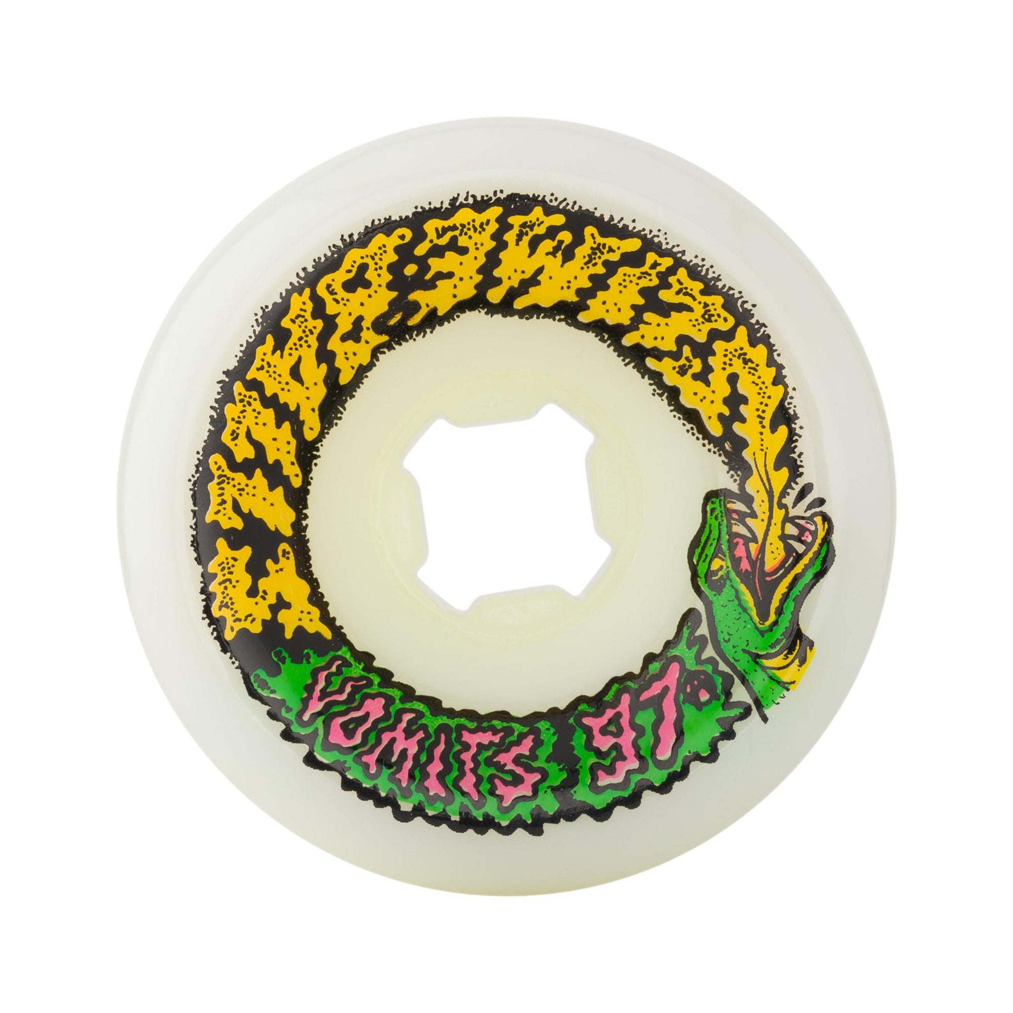 Slime Balls Snake Vomits 60mm 97a White Wheels - Venue Skateboards