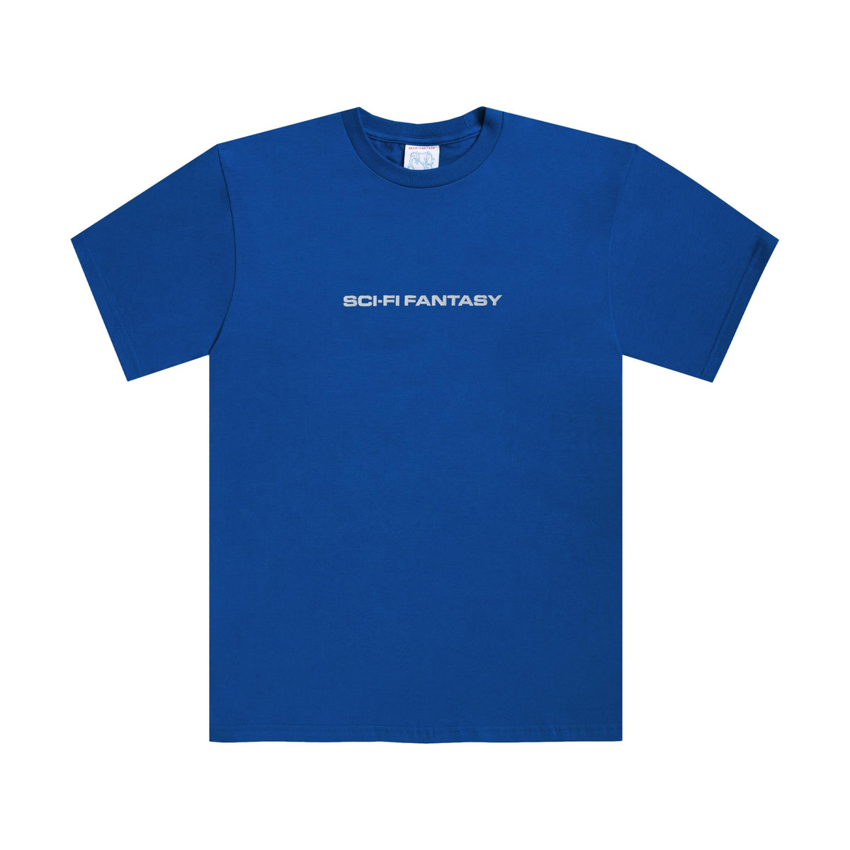 Sci-Fi Fantasy Textured Logo Tee Royal