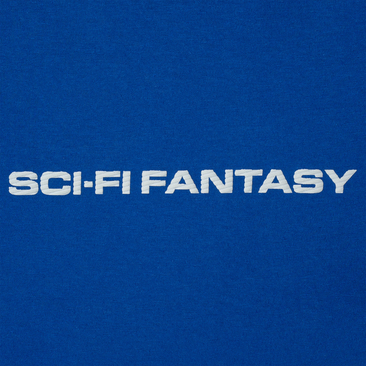 Sci-Fi Fantasy Textured Logo Tee Royal