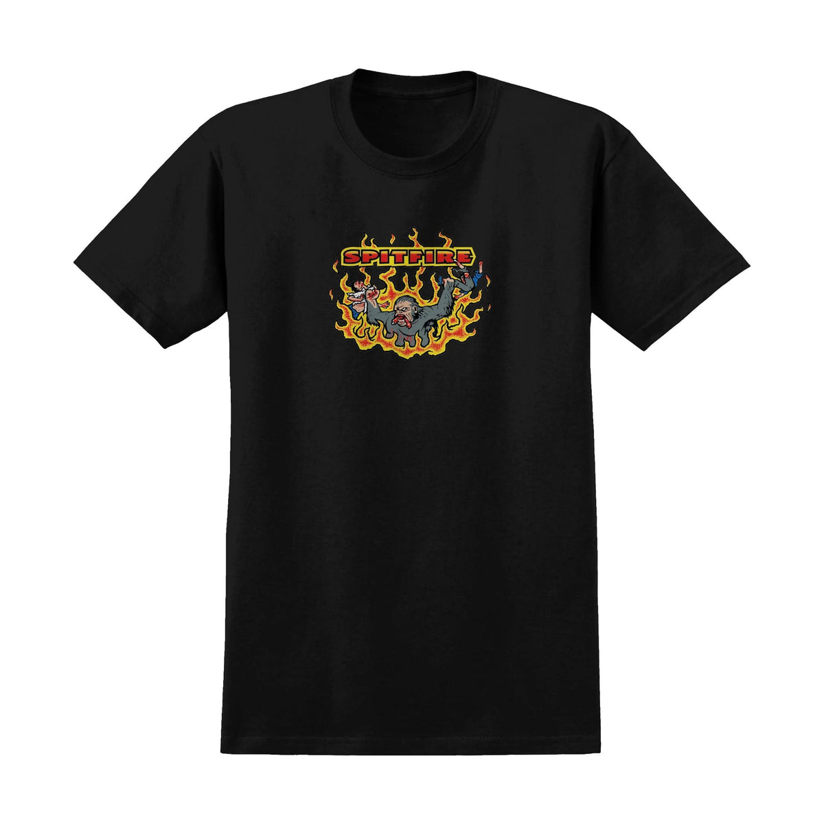 Spitfire Maulers T-Shirt Black - Venue Skateboards