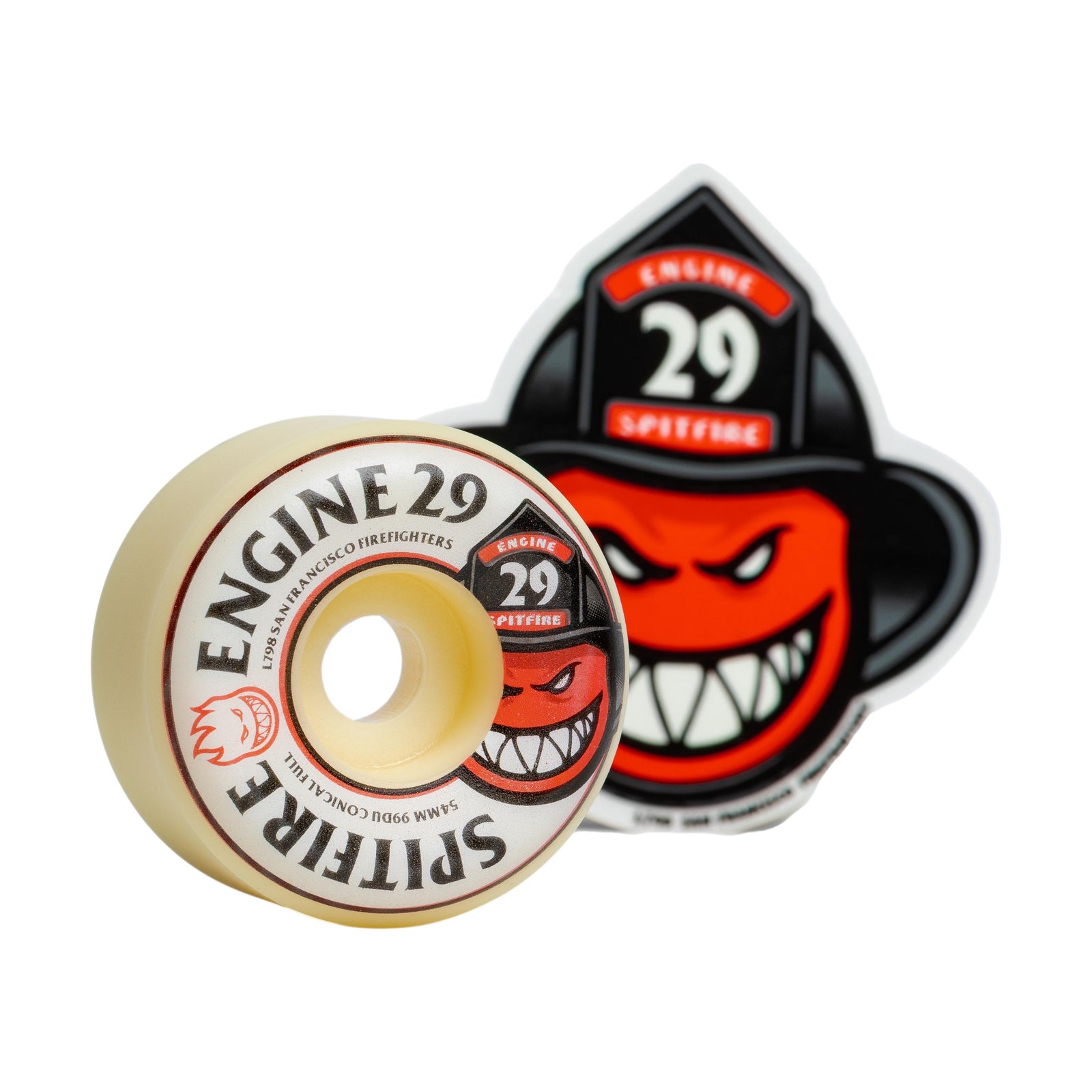 Spitfire F499 Engine 29 Conical Full 56mm - Venue Skateboards