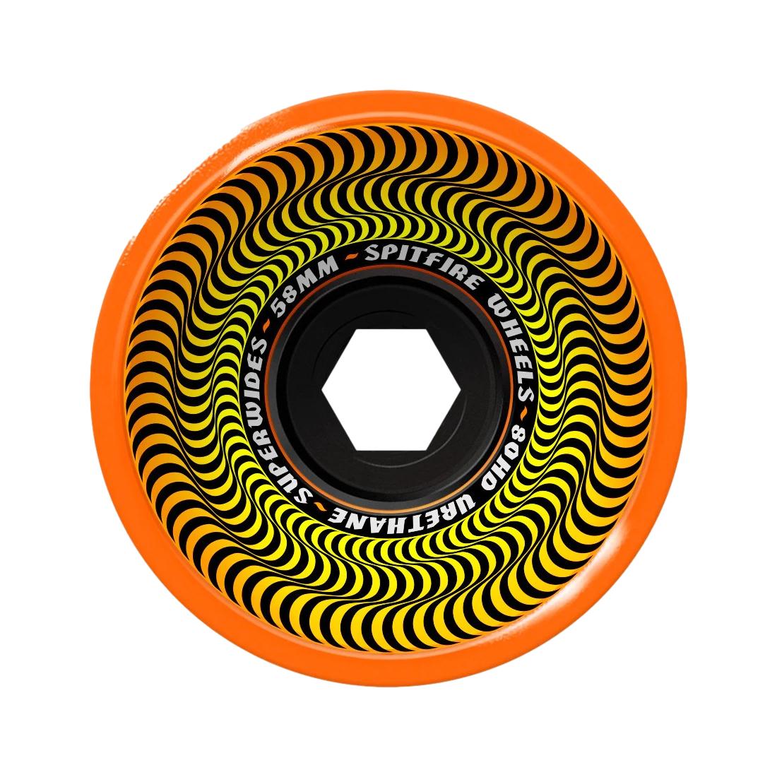 SF 80HD Superwides Orange 58mm Wheels - Venue Skateboards