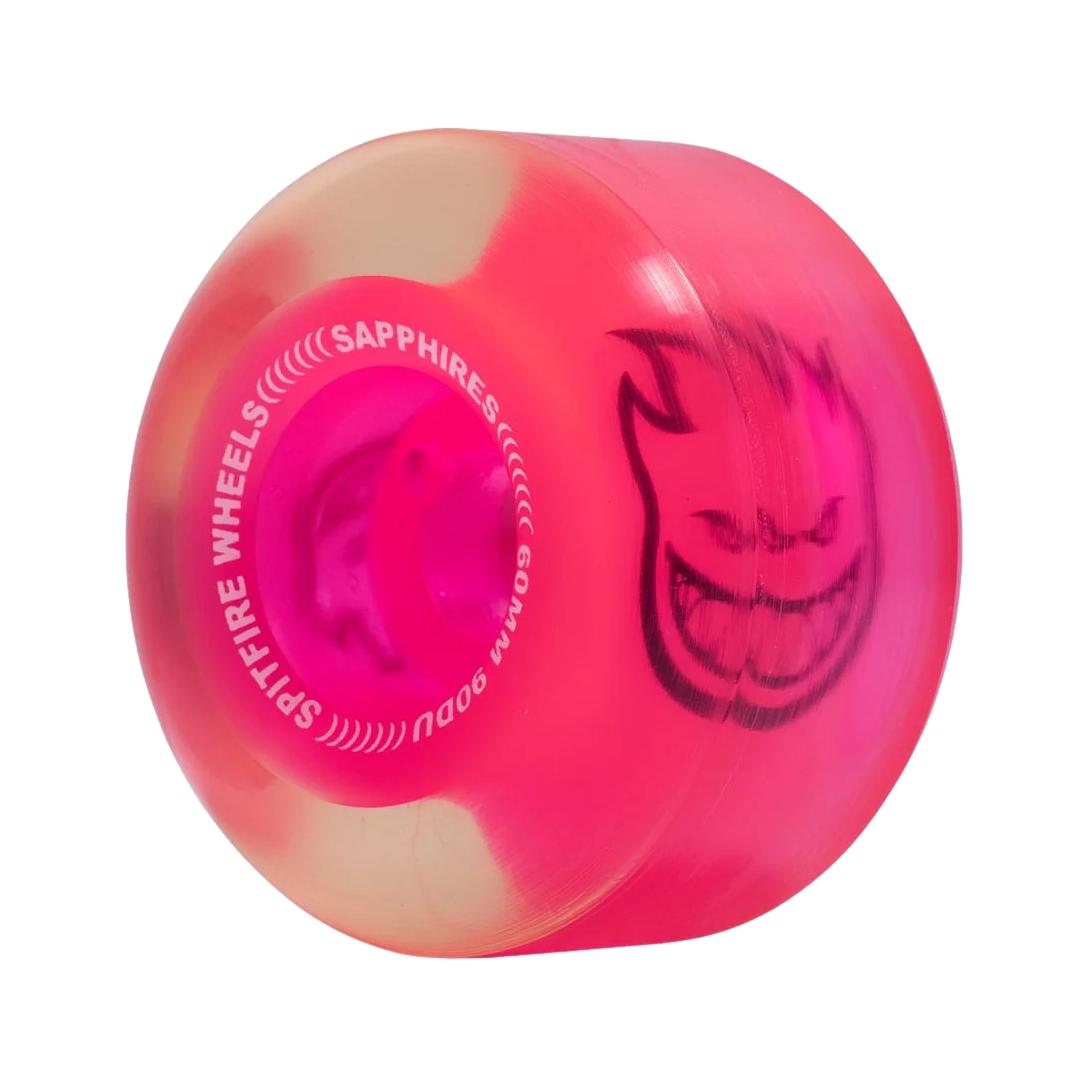 SF 90D Sapphire Conical Full Neon Pink 60mm Wheels - Venue Skateboards