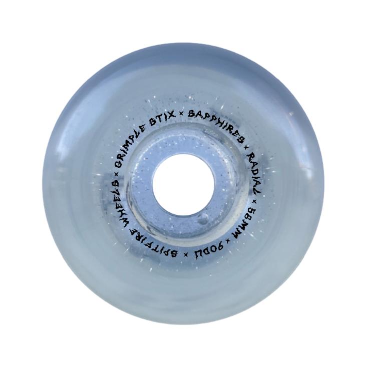 SF 90DU Sappphire Grimple 58mm Wheels - Venue Skateboards