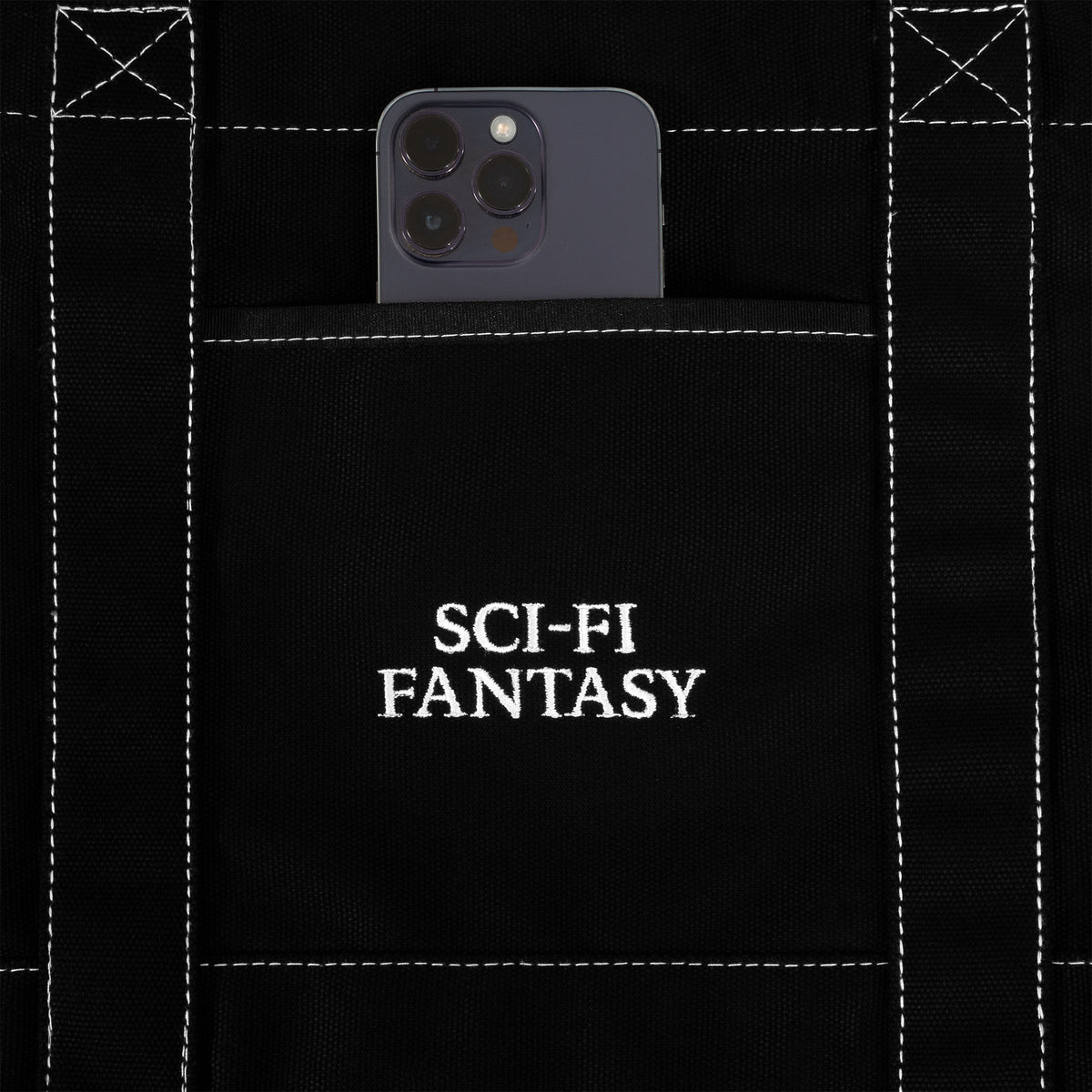 Sci-Fi Fantasy Daily Tote Black - Venue Skateboards