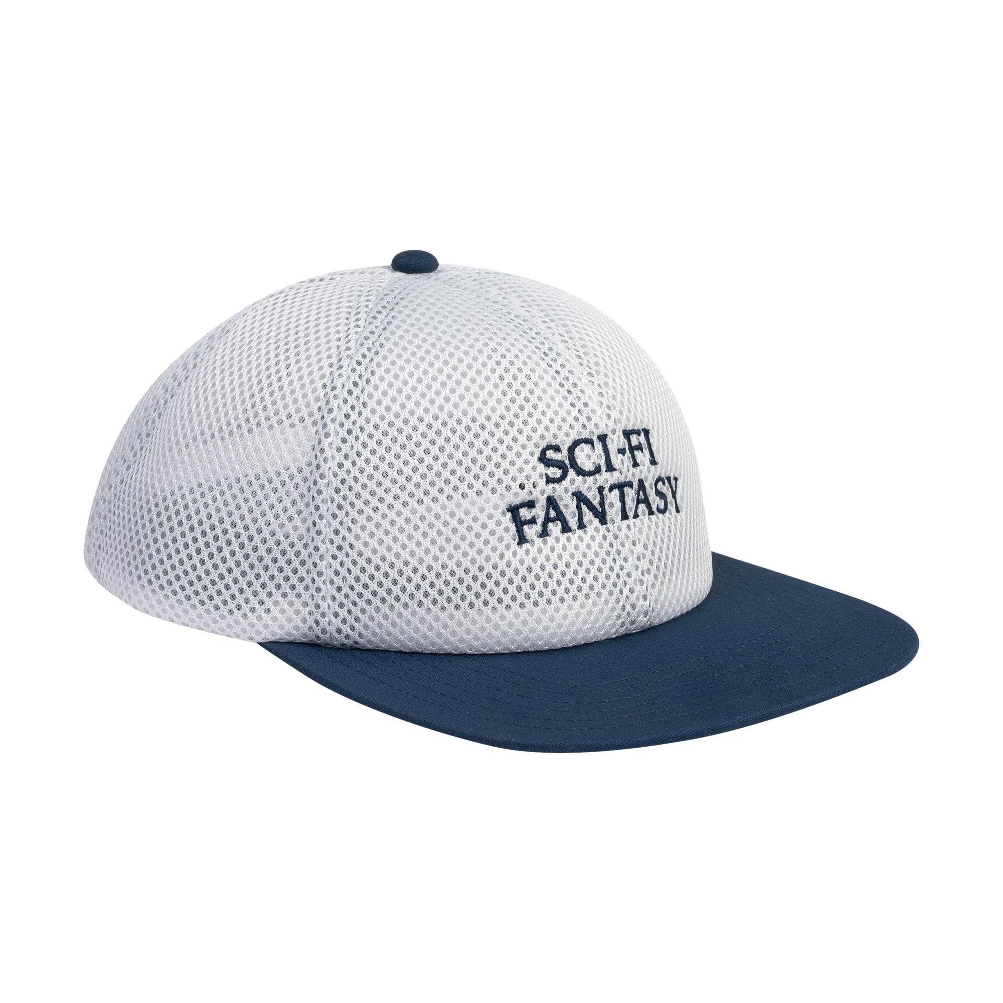 Sci-Fi Fantasy Logo Hat White - Venue Skateboards