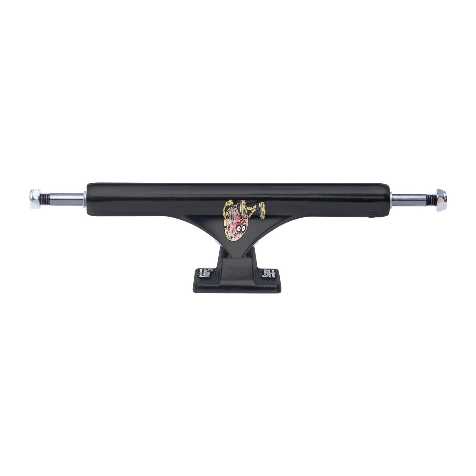 Slappy Inverted Curb Killer Trucks - Matte Black - Venue Skateboards