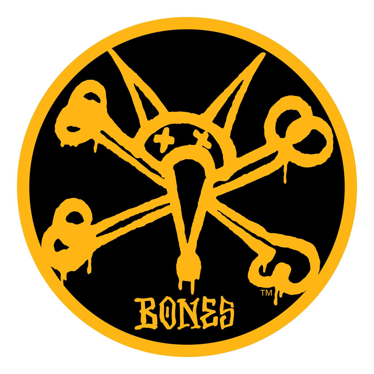 Bones Wheels 5in Vato Rat Sticker Round - Venue Skateboards