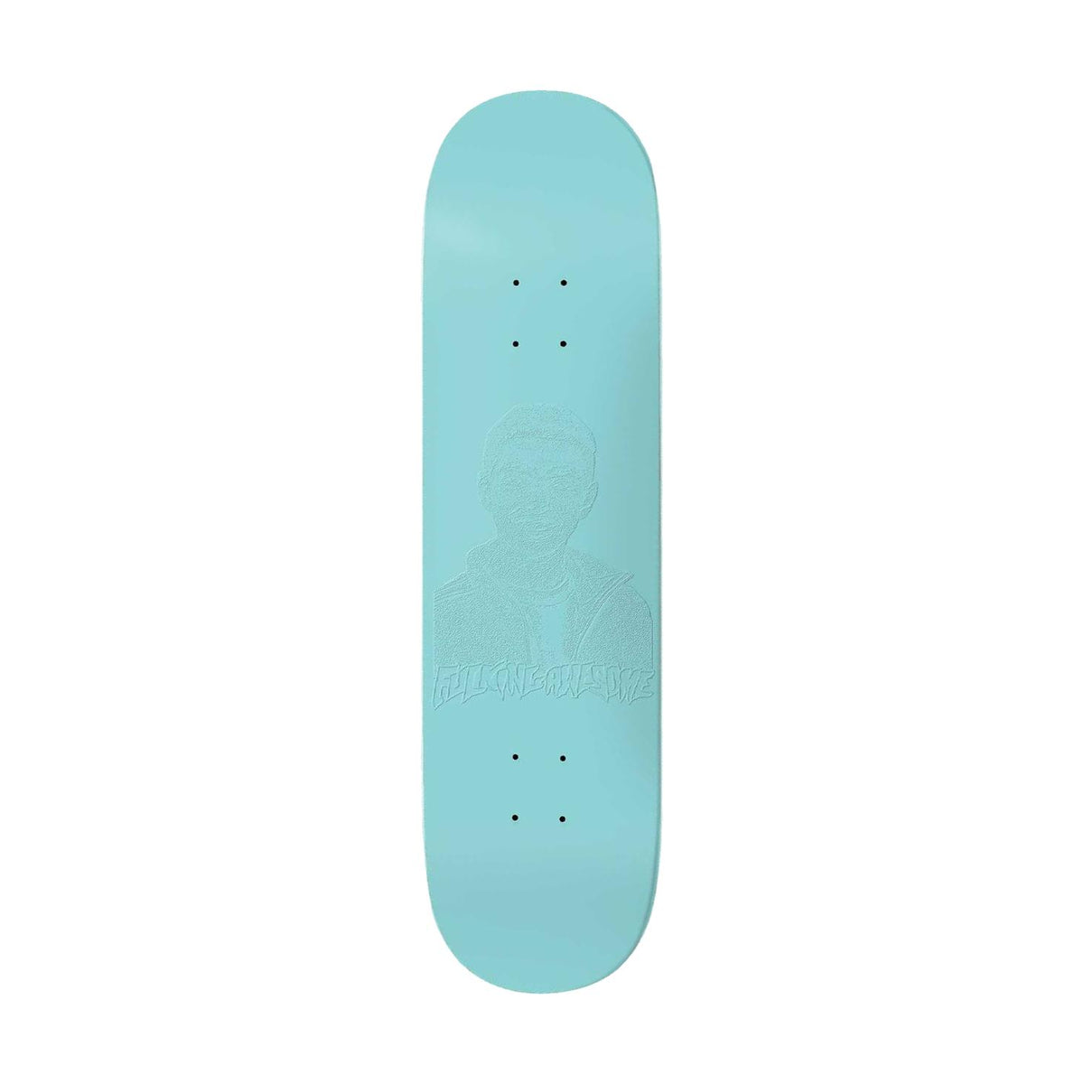 Fucking Awesome Sage Elesser Embossed Photo Blue 8.38" Deck - Venue Skateboards